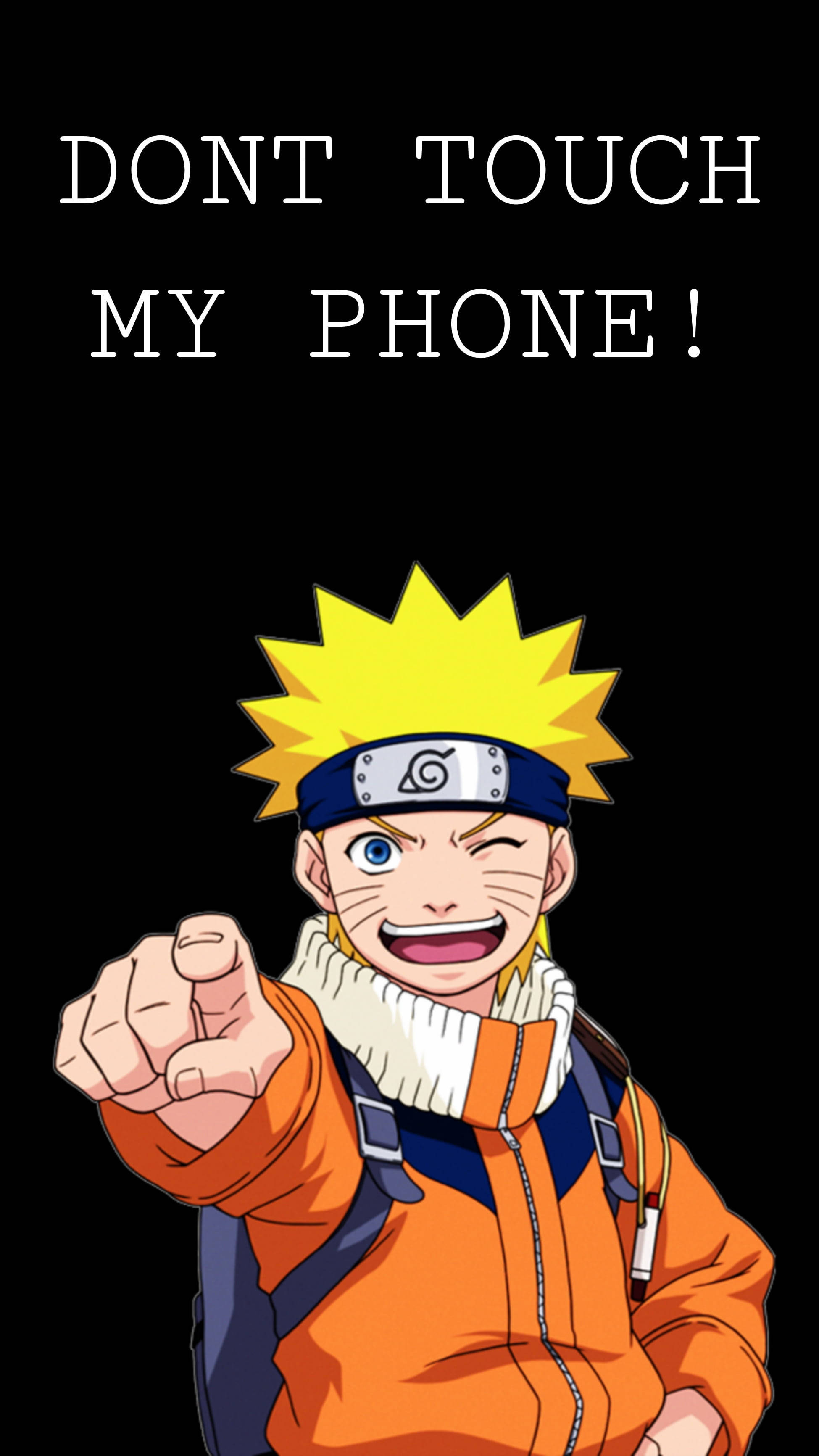 Ecran de blocare anime Naruto Uzumaki Fundal