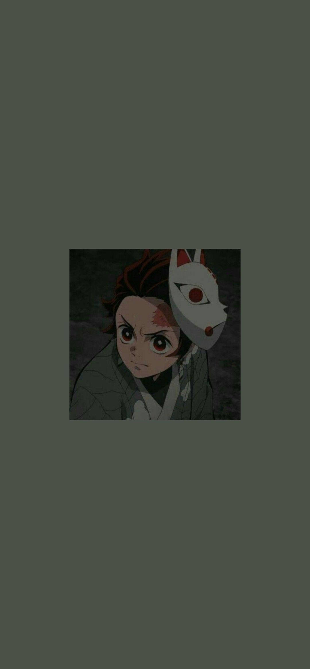 Ecran de blocare anime Tanjiro Kamado Fundal
