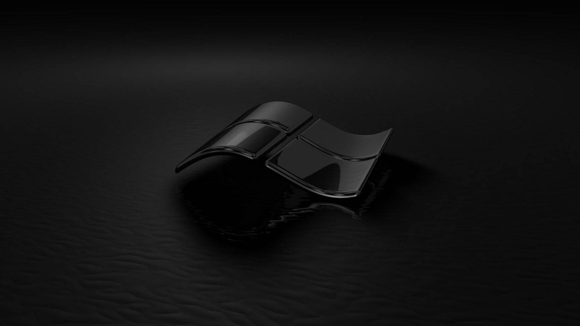 Ecran de blocare 3D negru și elegant Fundal