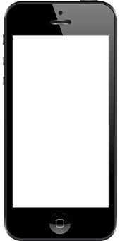 Ecran negru al telefonului Blacki Fundal