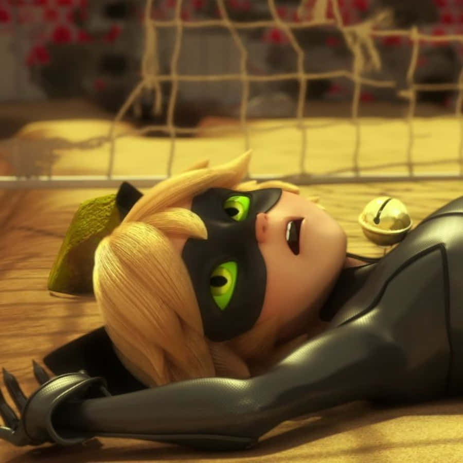 Edgy și Misterios - Cat Noir Fundal