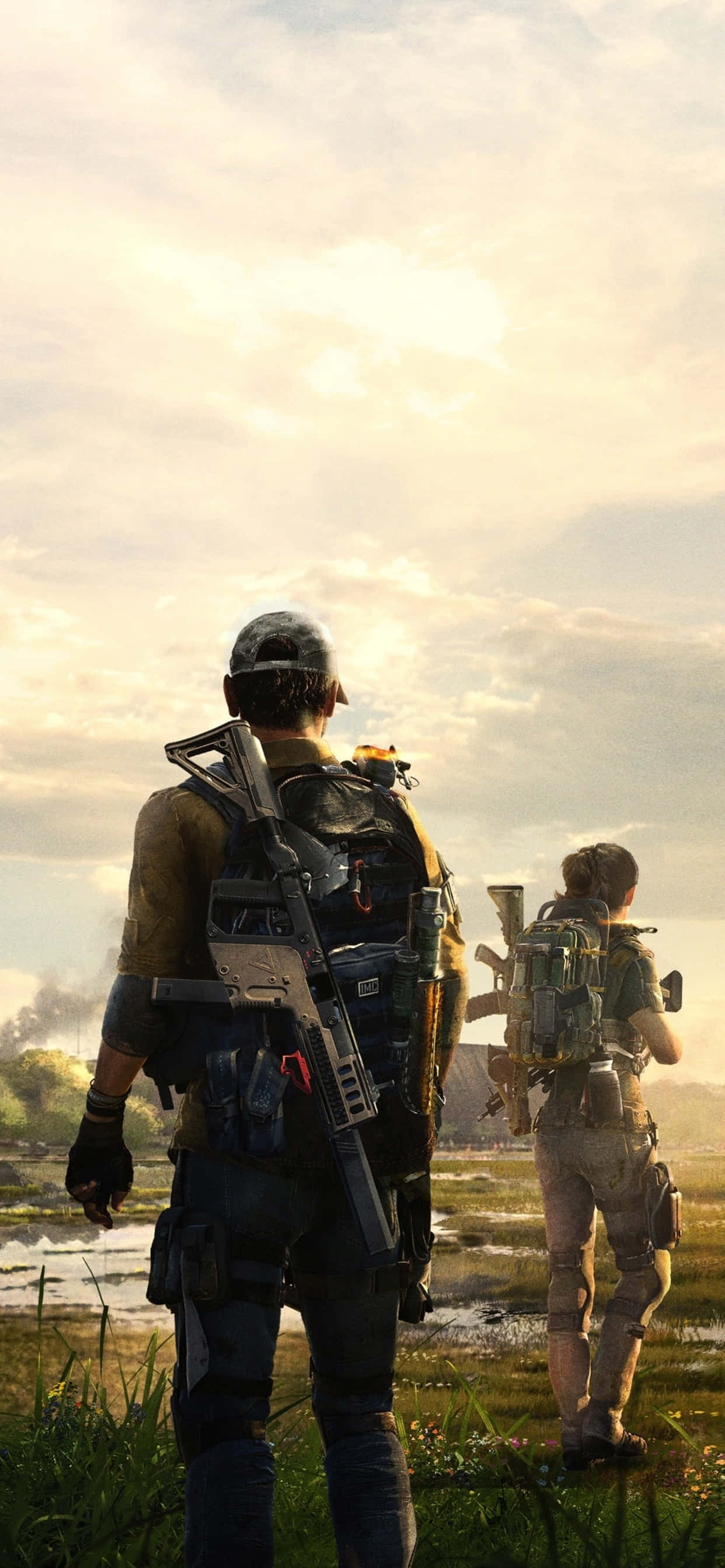 Ediție Specială The Division iPhone Xs Max Fundal