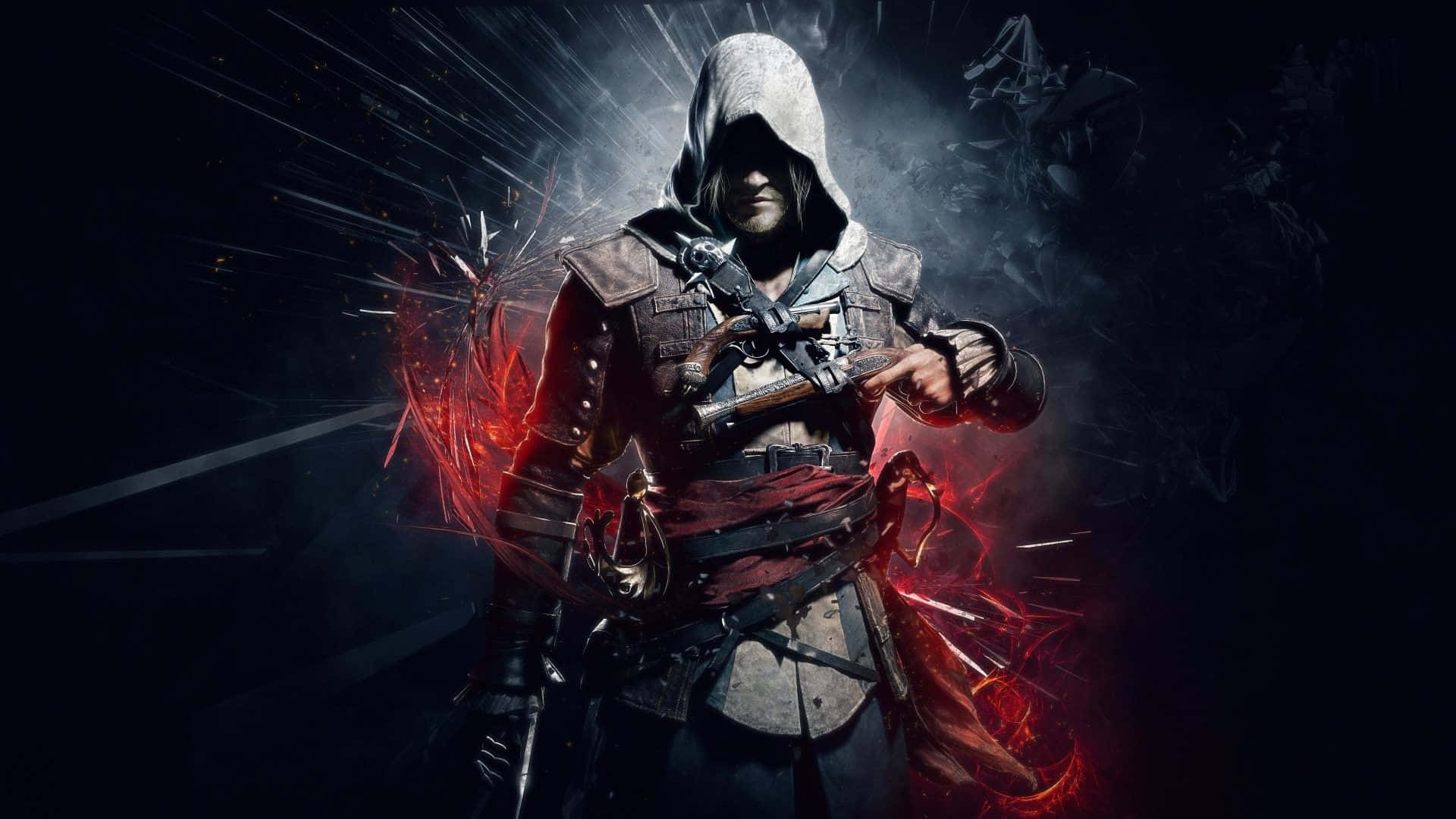 Edward Kenway Assassin's Creed 4K Ultra HD Gaming Fundal