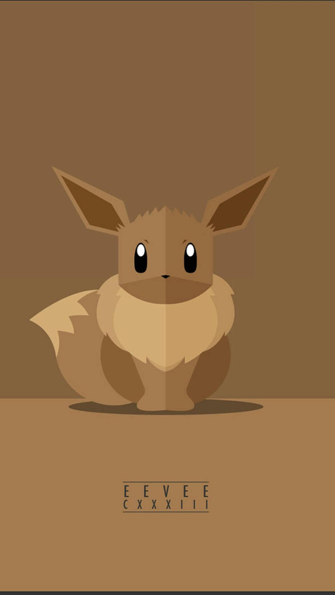 Eevee maro estetic pentru iPhone Fundal