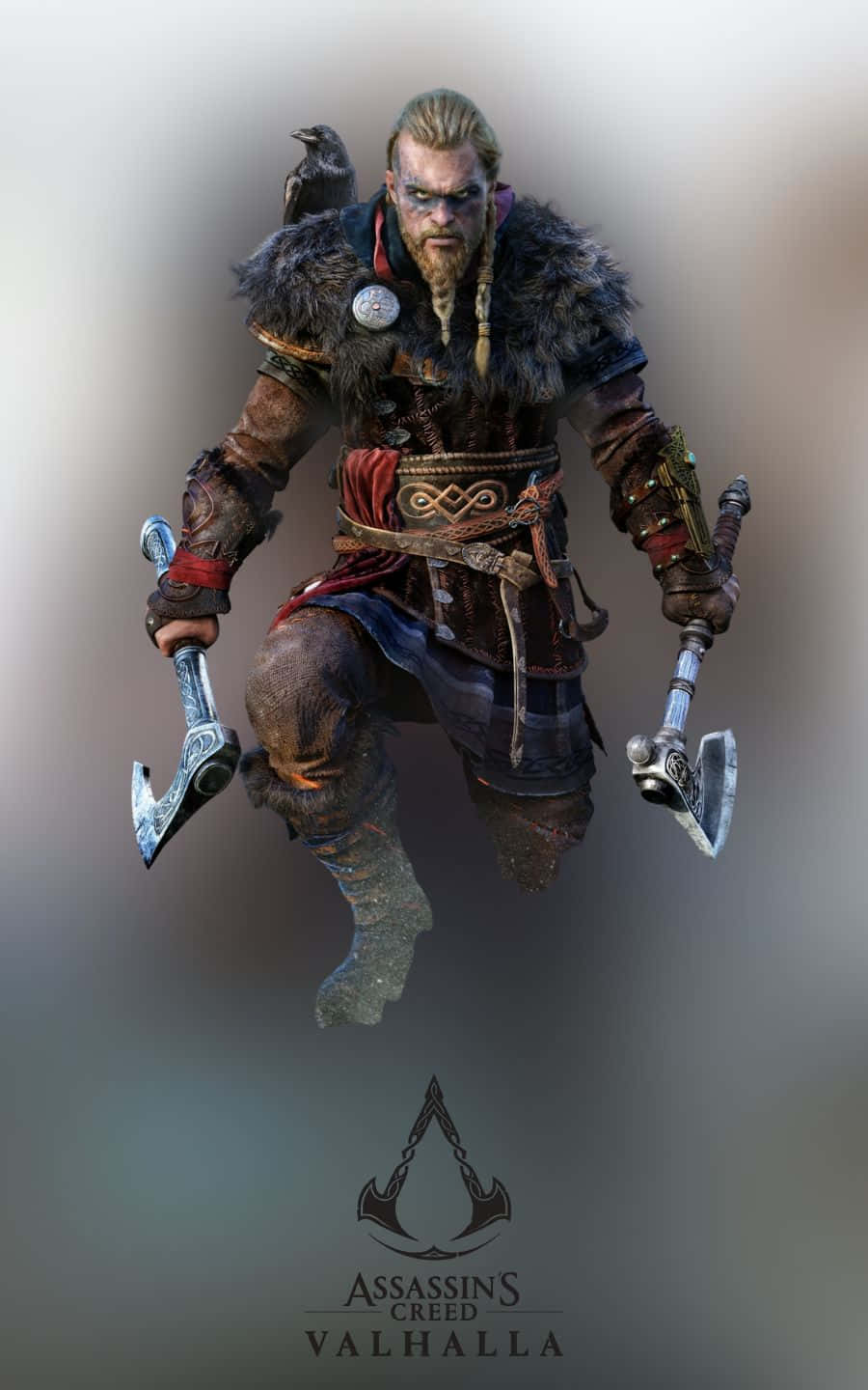 Eivor Ținând Topor 1440p Assassin's Creed Valhalla Fundal