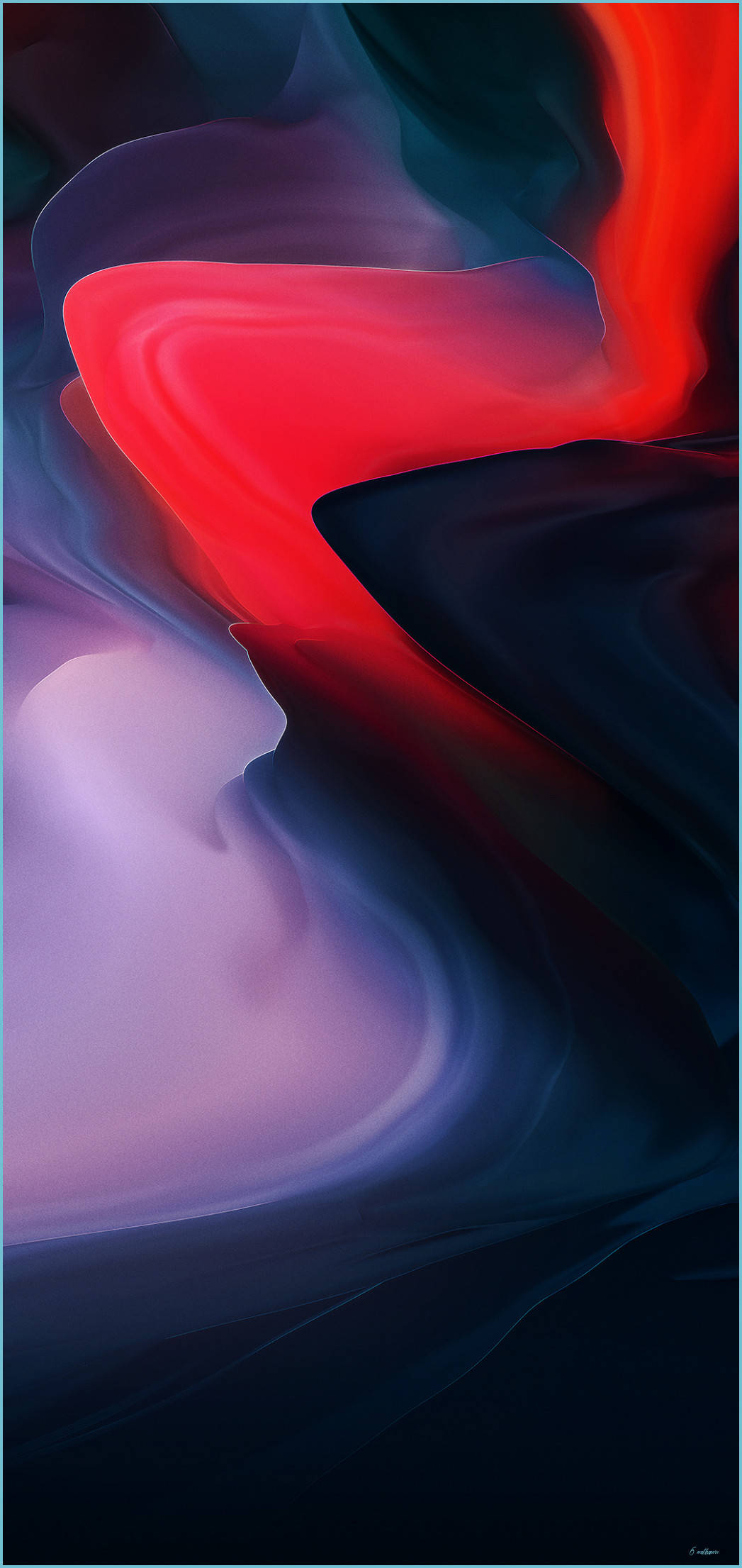 "Elegant OnePlus 9 Pro în design abstract roșu închis" Fundal