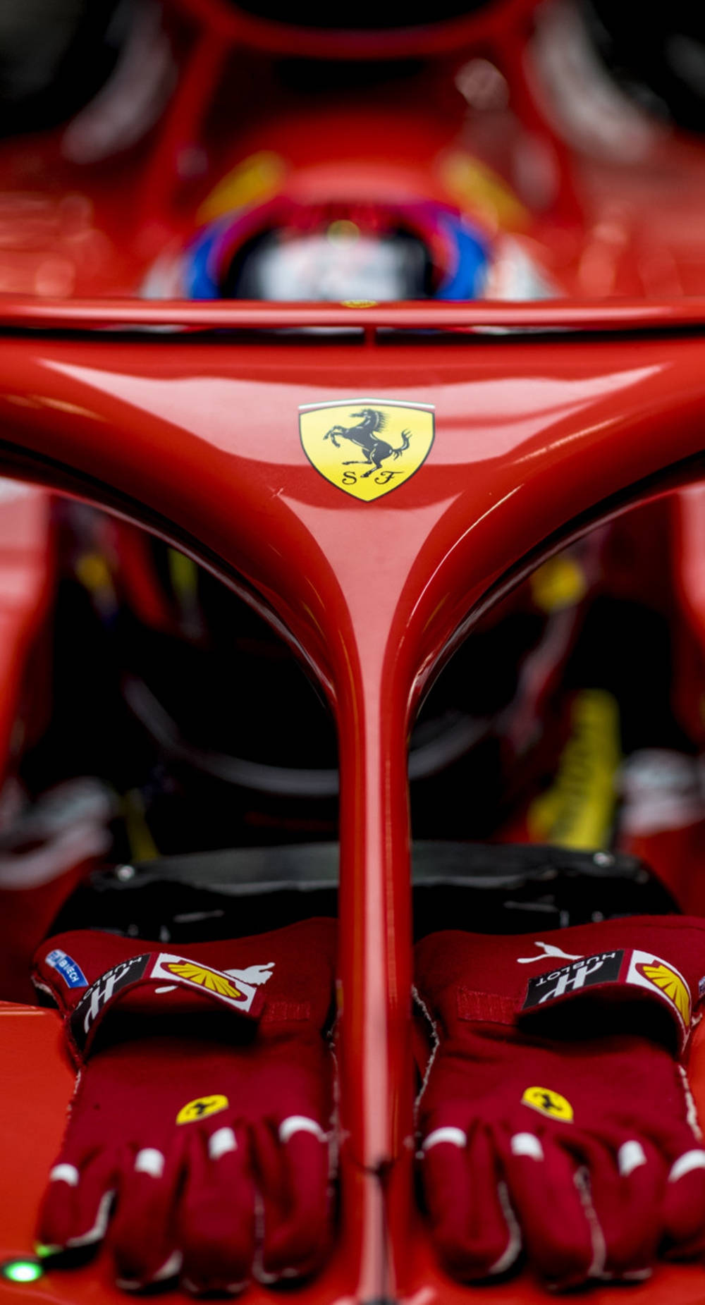 Eleganța Calului Cabrat - Ferrari pentru iPhone Fundal