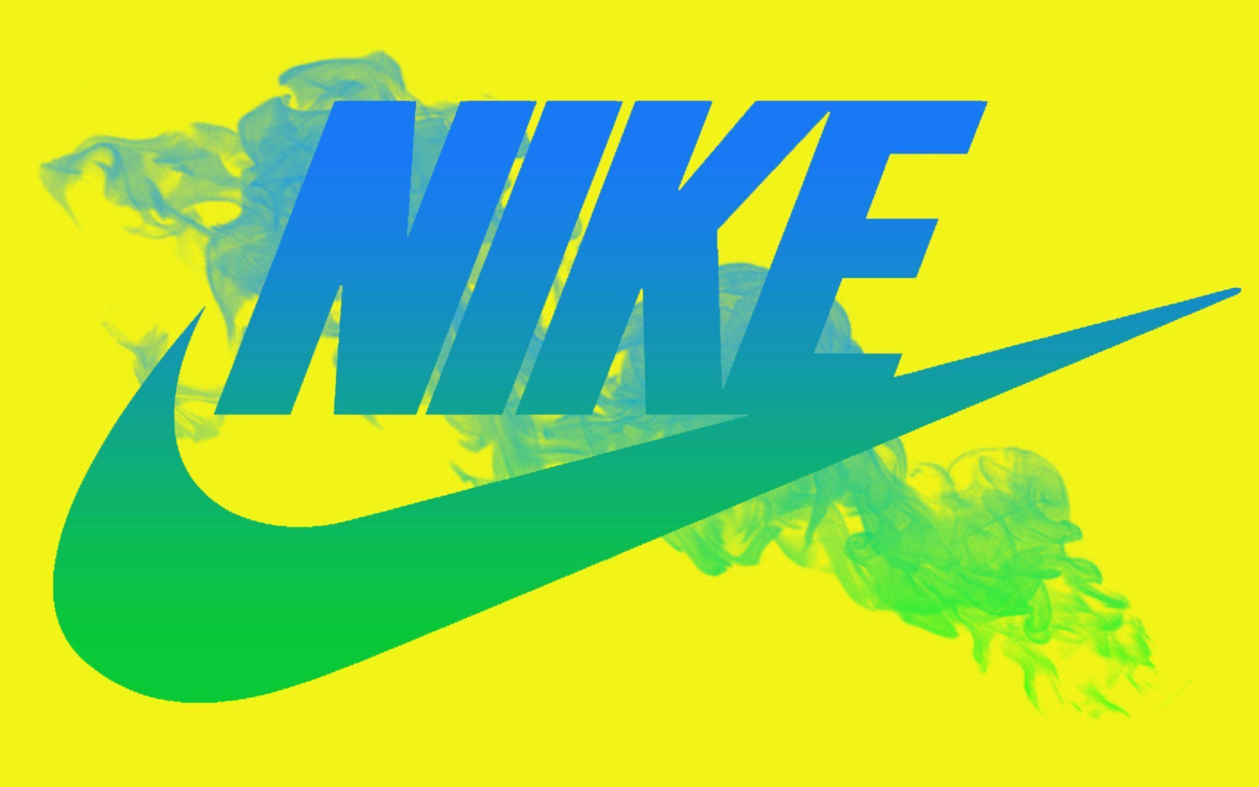 Emblemă Nike cu gradient cool Fundal
