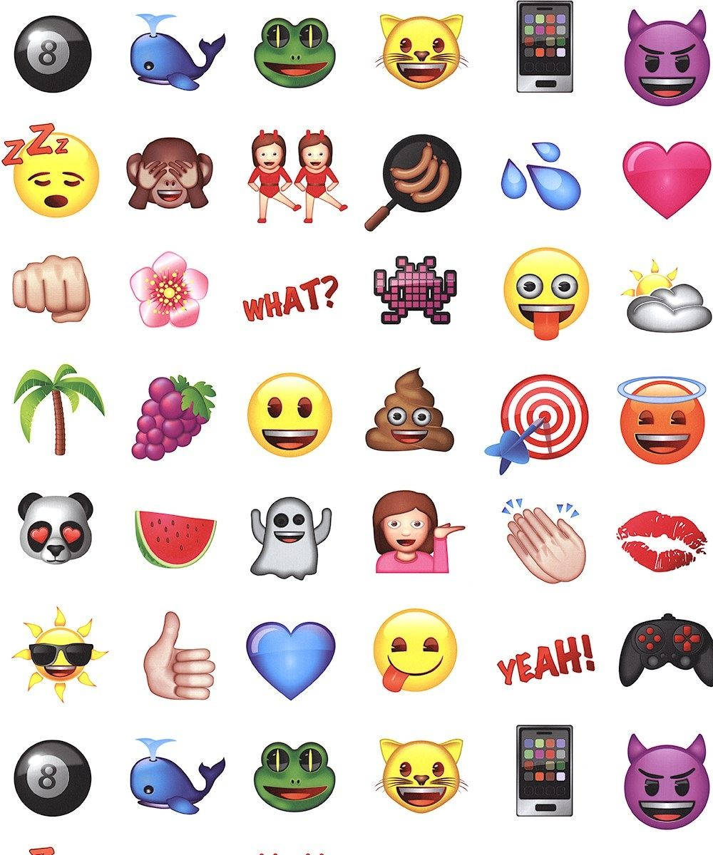 Emoji alb 3D de înaltă rezoluție Fundal