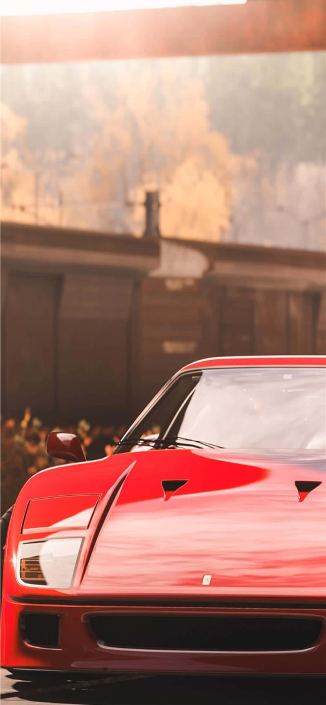 Emoția cursei pe iPhone X tău cu Forza Horizon 4 Fundal
