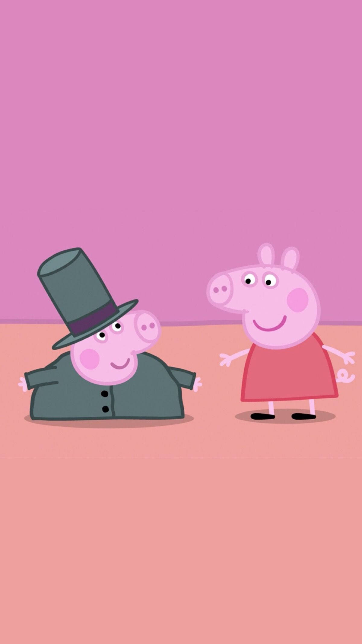 Episodul Peppa Pig cu deghizarea pe iPhone Fundal
