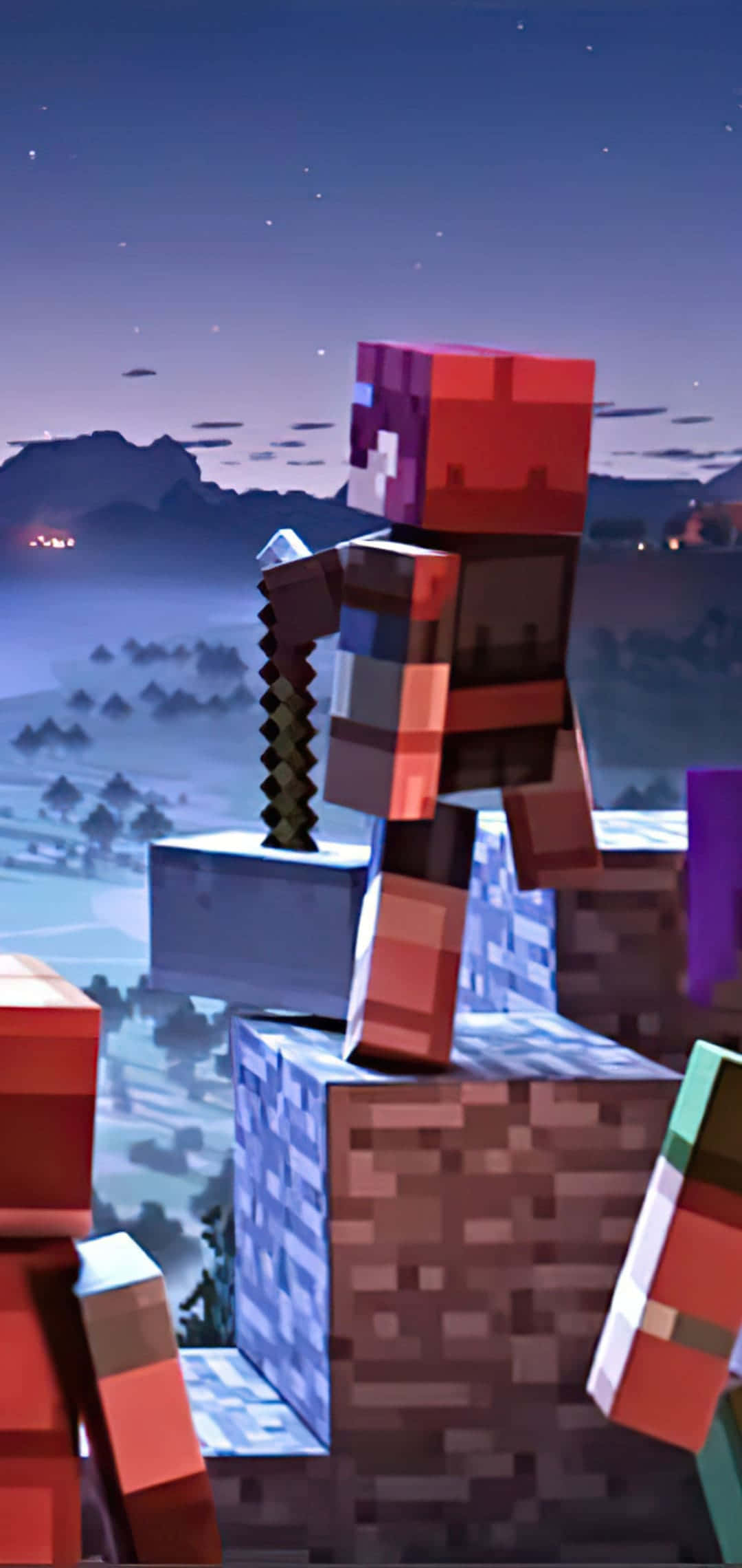 Erou Dungeons Pixel 3 Minecraft Background Fundal