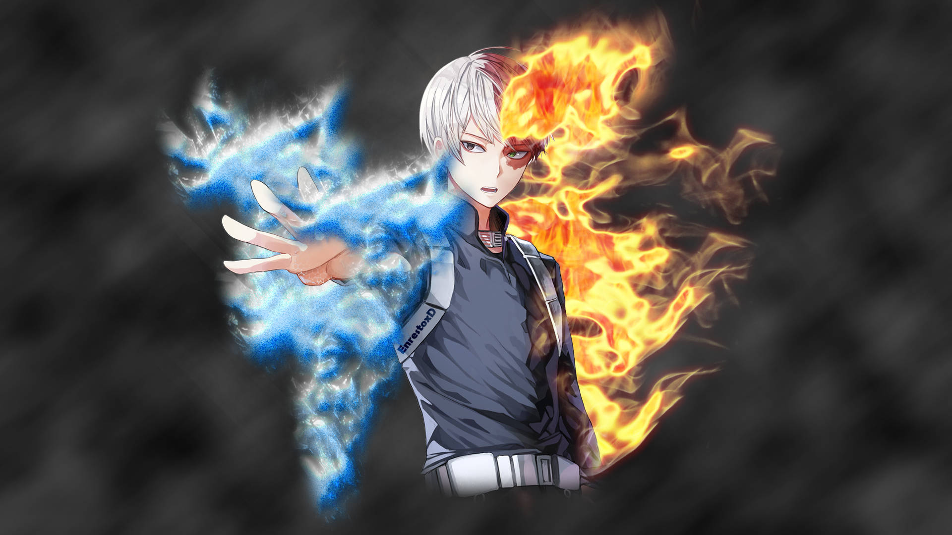 Eroul Nr.39 Drăguțul Todoroki Shoto Fundal