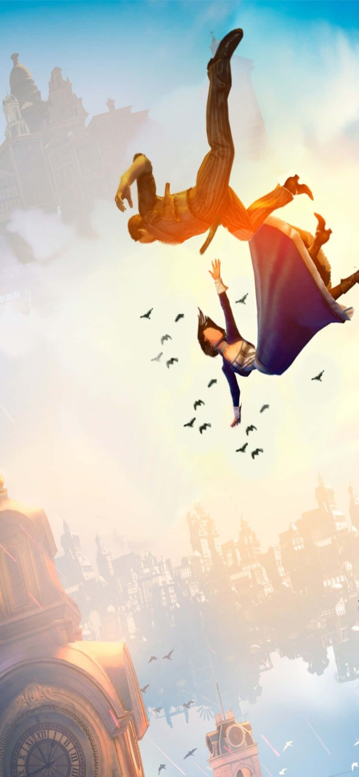 Estetic Animato iPhone Xs Max Bioshock Infinite Background Fundal