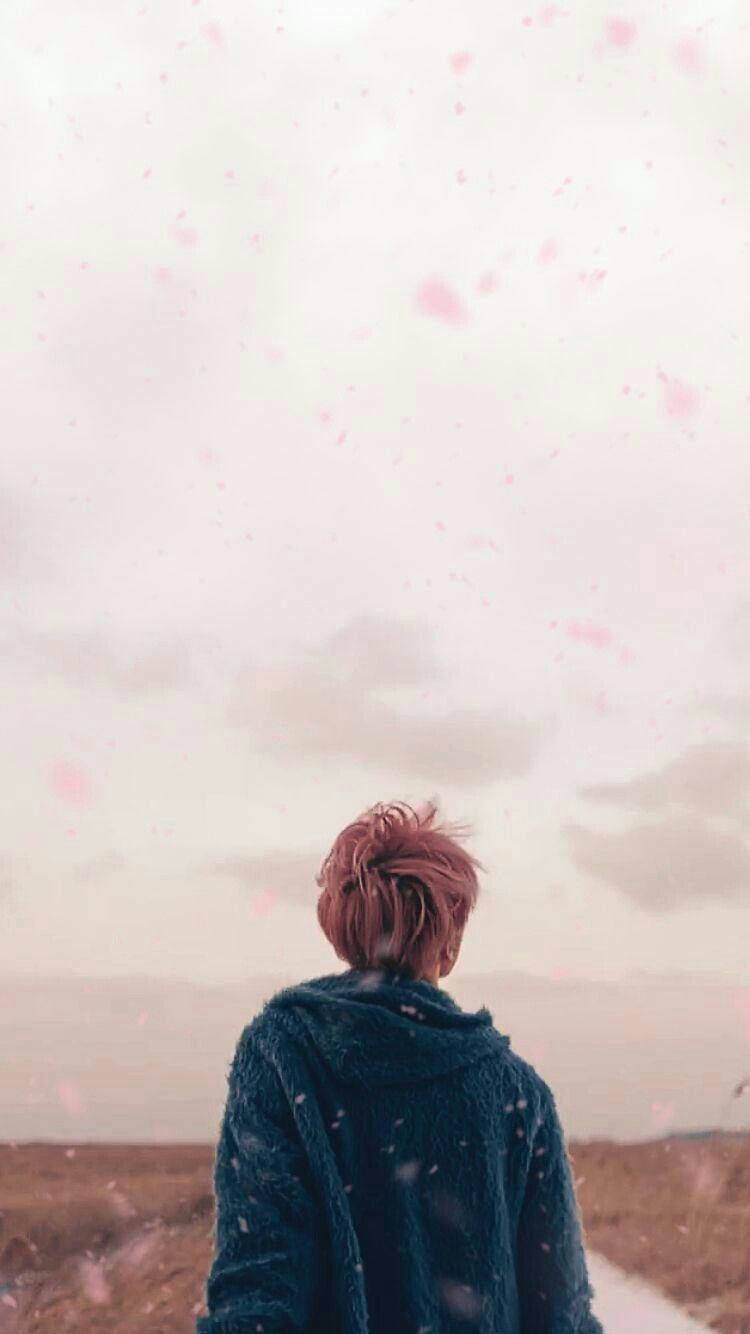 Estetic BTS Jimin Spring Day Fundal