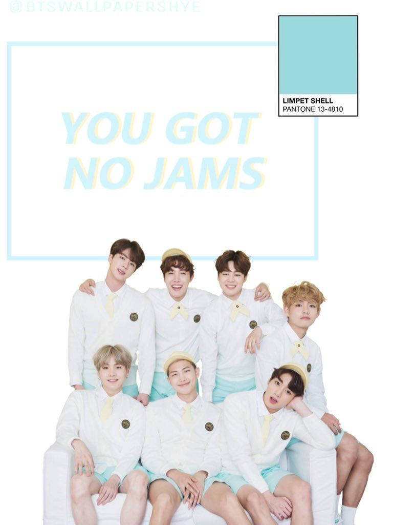 Estetic BTS No Jams Fundal