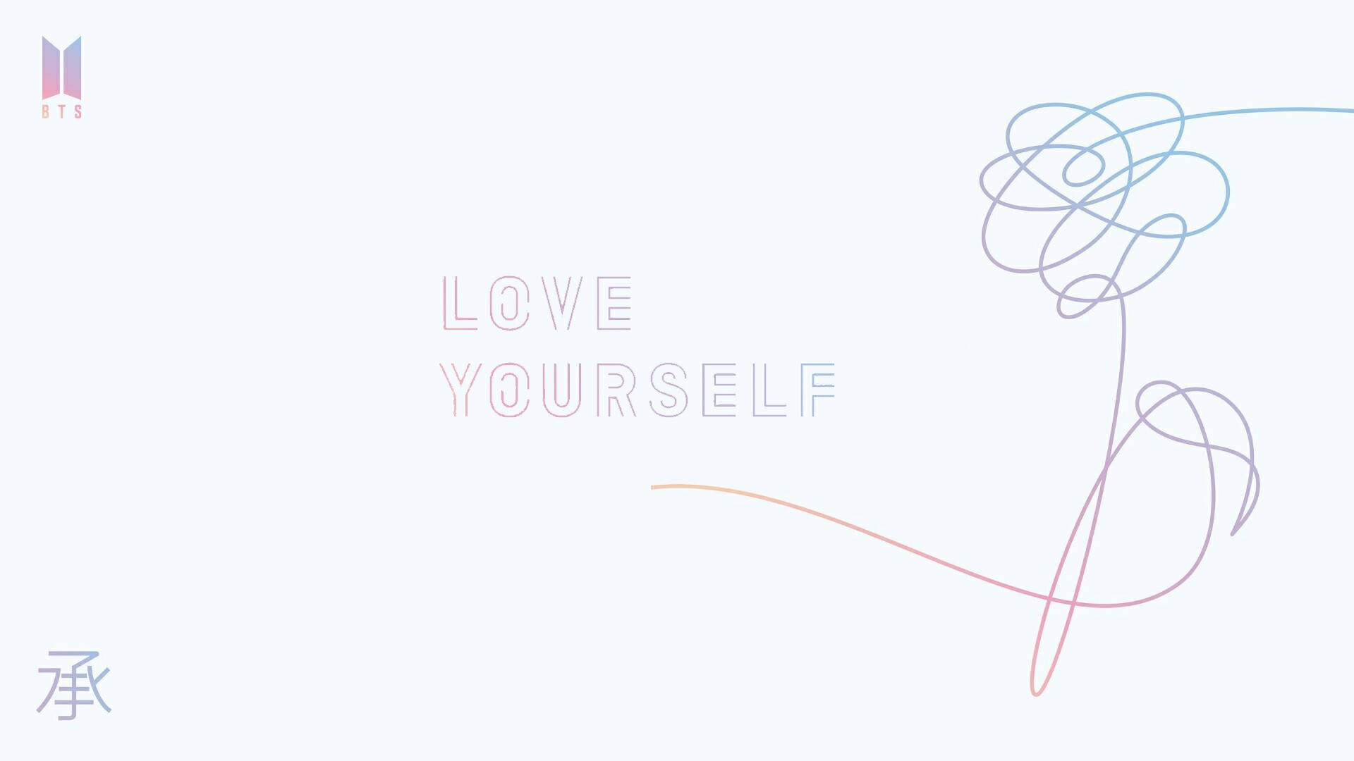 Estetică Bts Love Yourself Fundal