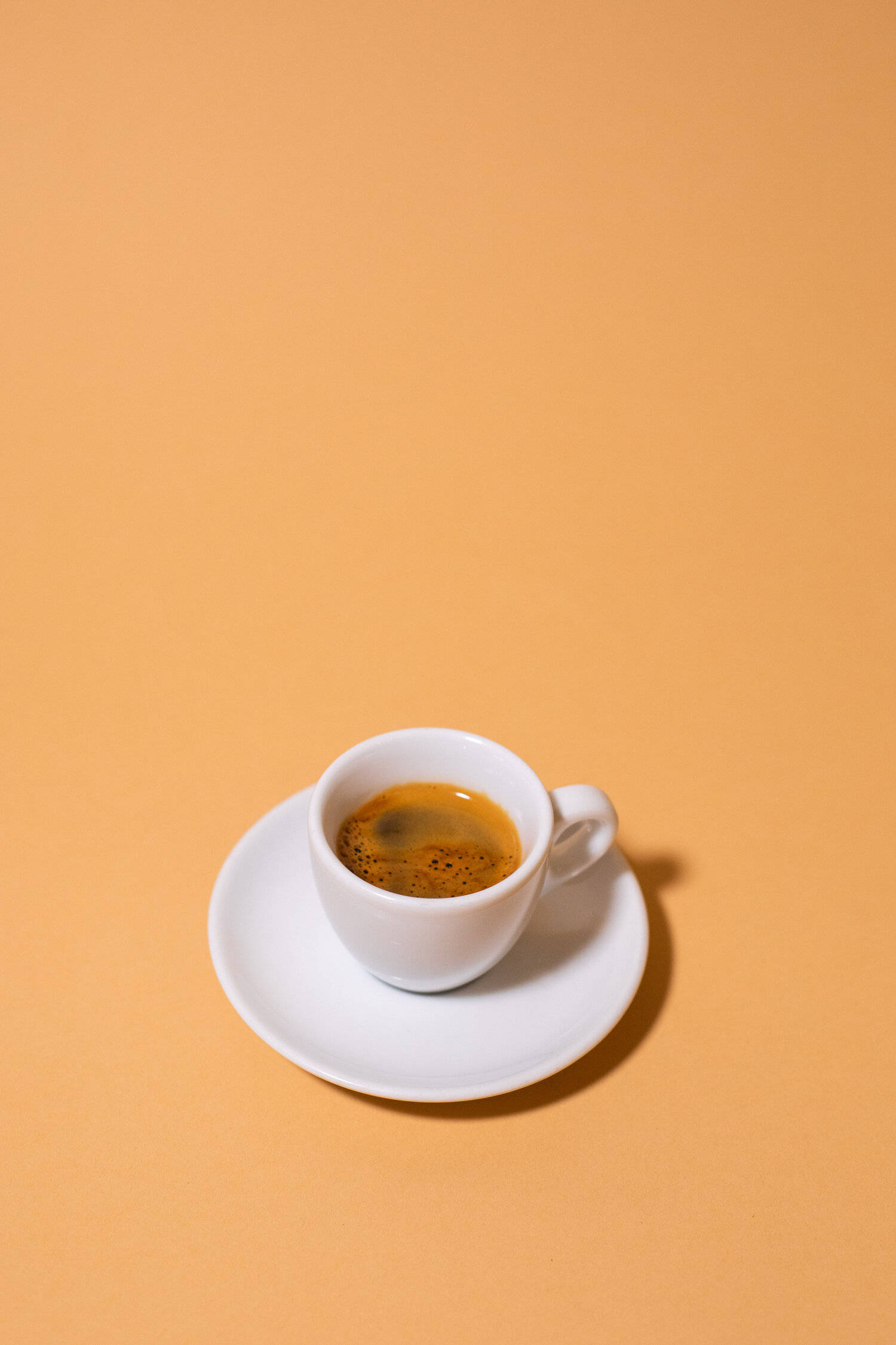 Estetică Cafea Galbenă Fundal