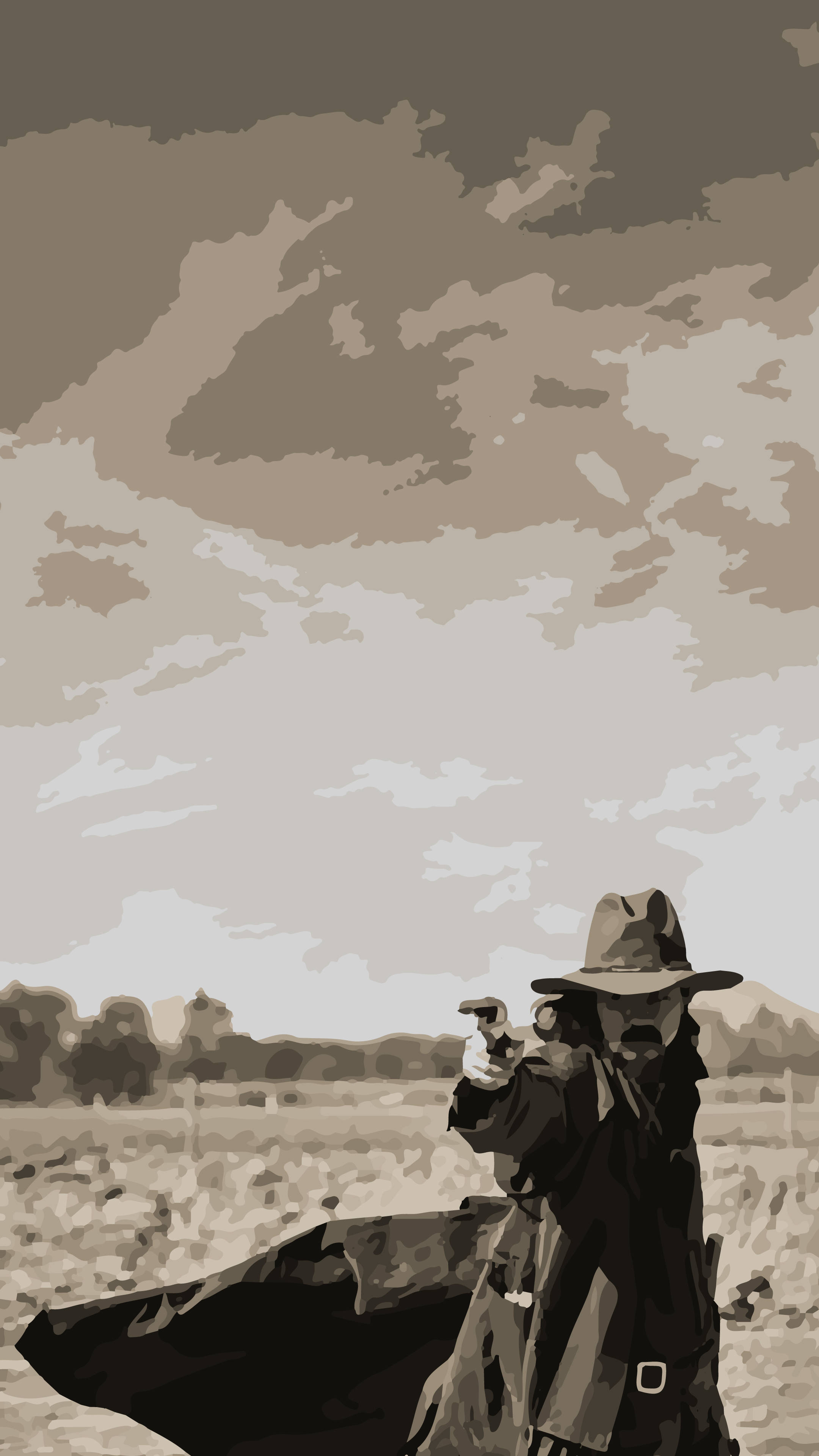 Estetică de film western clasic Fundal