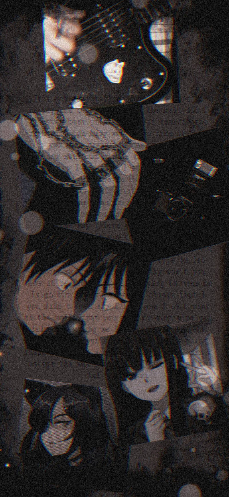 Estetică Emo Anime Fundal