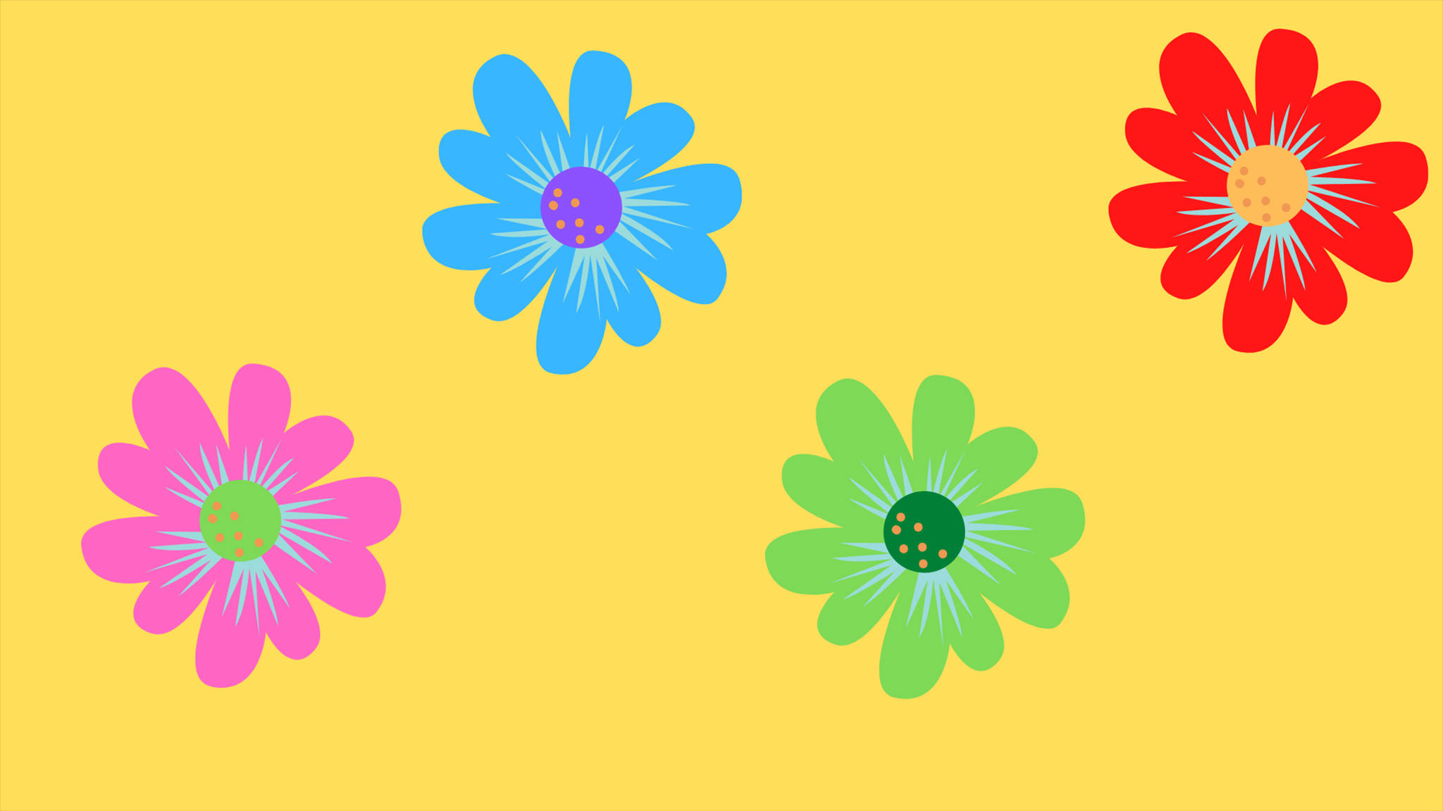 Estetică florală indie Fundal