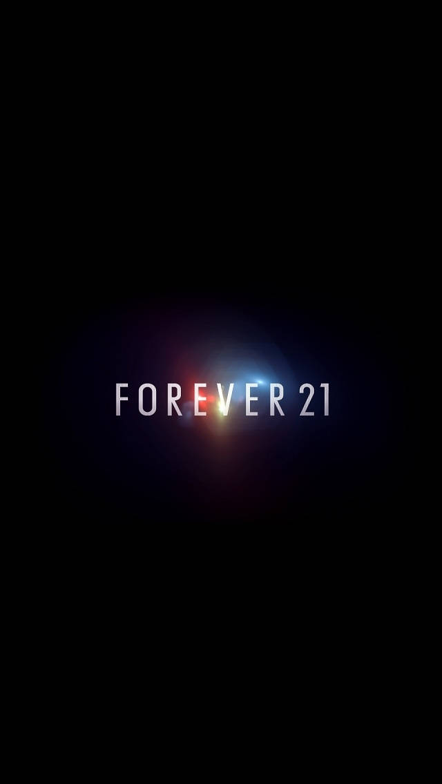 Estetică Forever 21 în negru Fundal