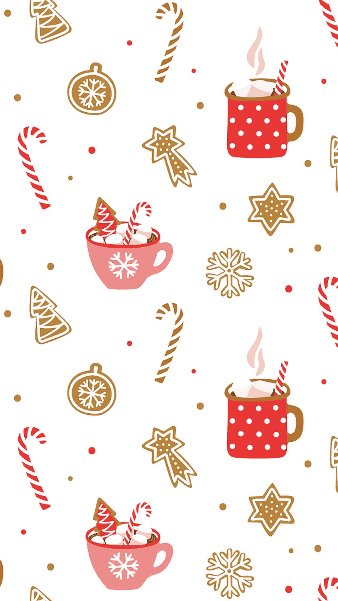 Estetică încântătoare de Crăciun - O prezentare adorabilă a bucuriei festive Fundal