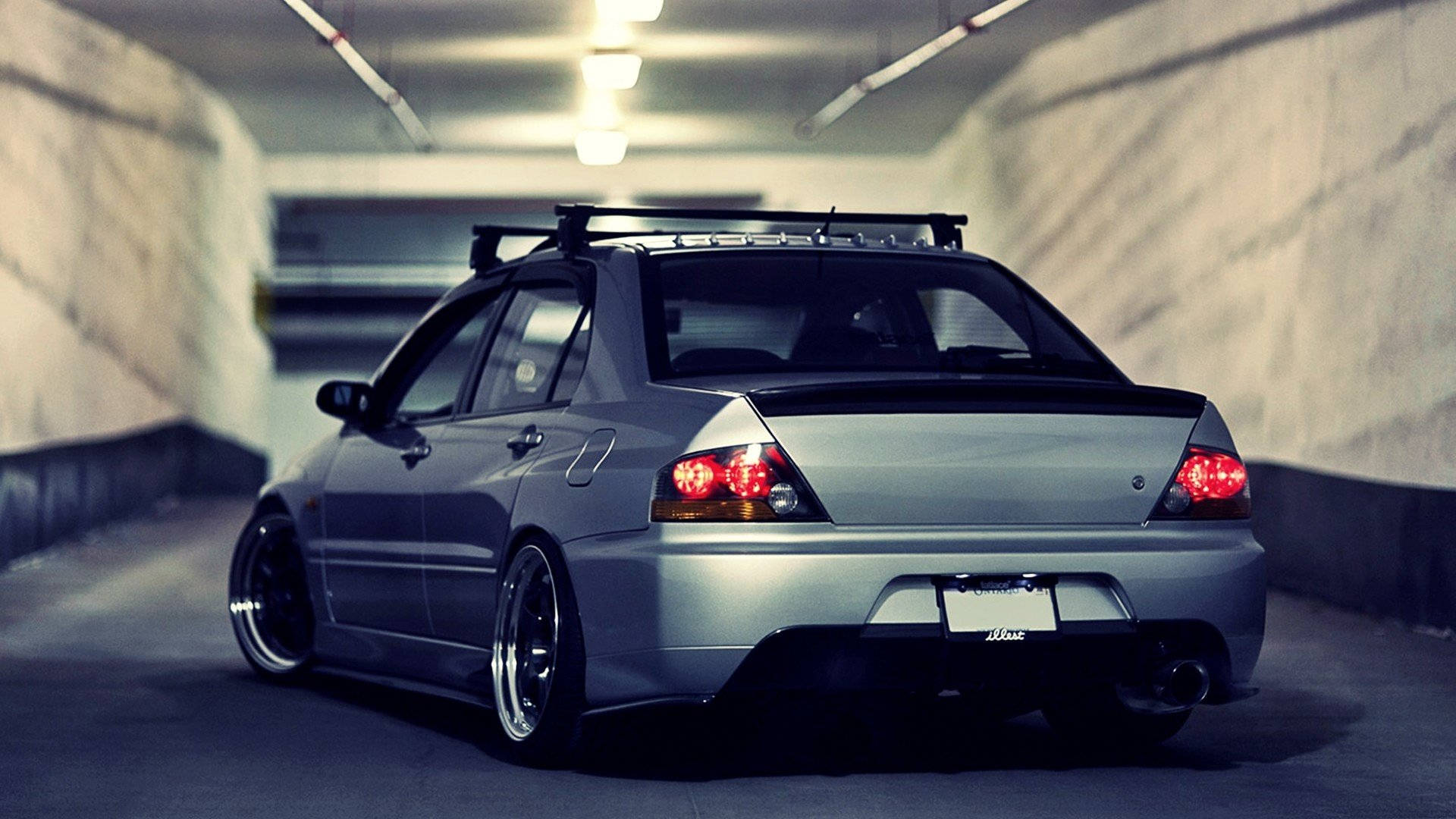 Estetică JDM Mitsubishi Lancer Fundal