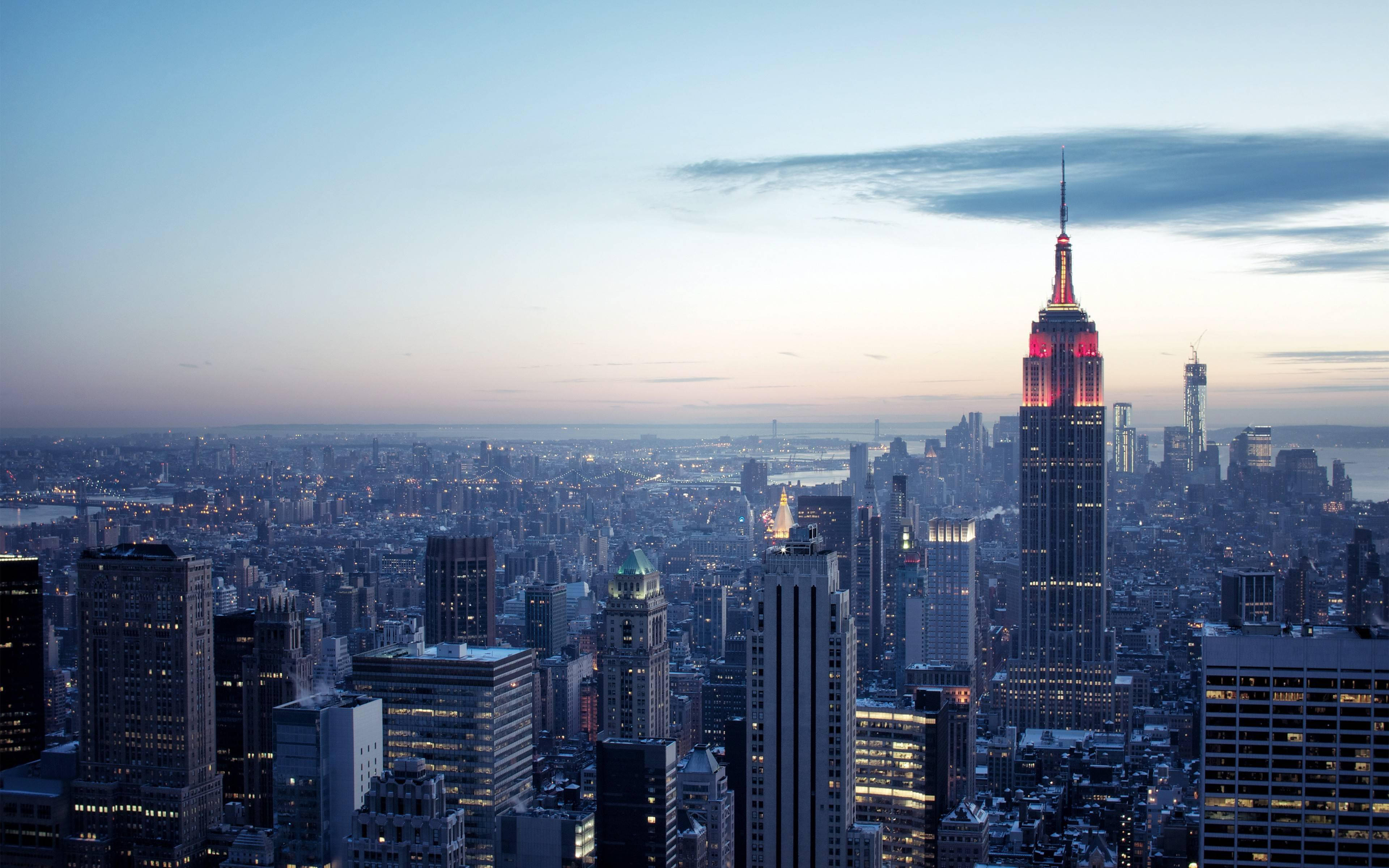 Estetica New York Empire State Building Fundal