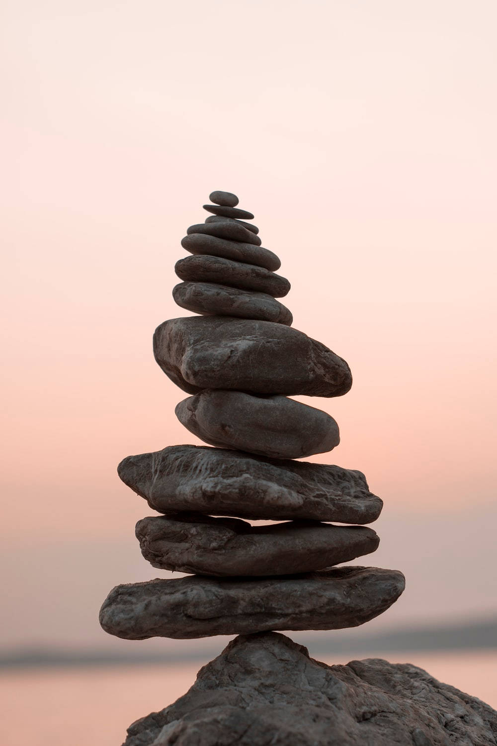 Estetică spirituală mindfulness piatră Fundal