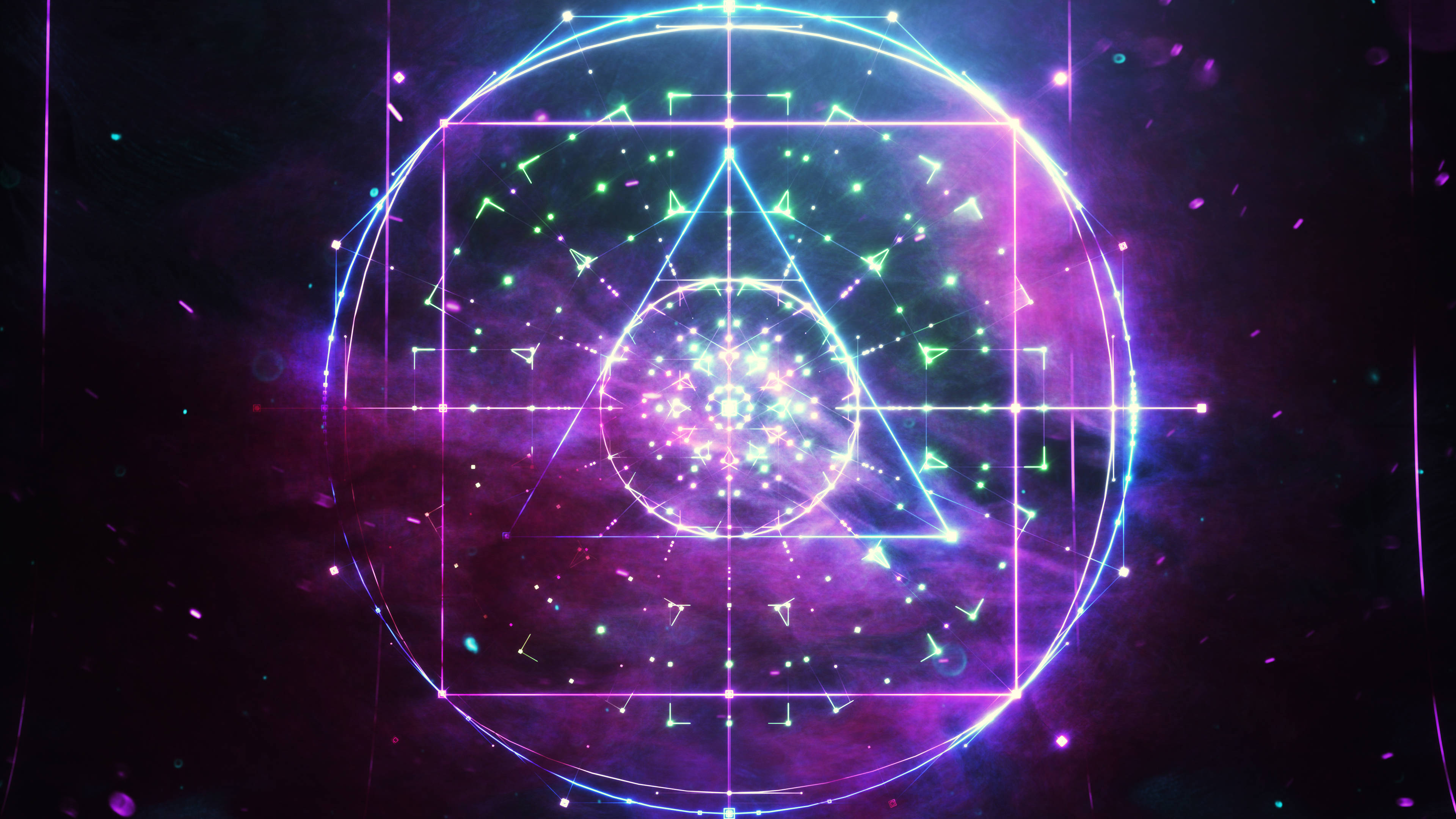 Estetică spirituală geometrie sacră Fundal