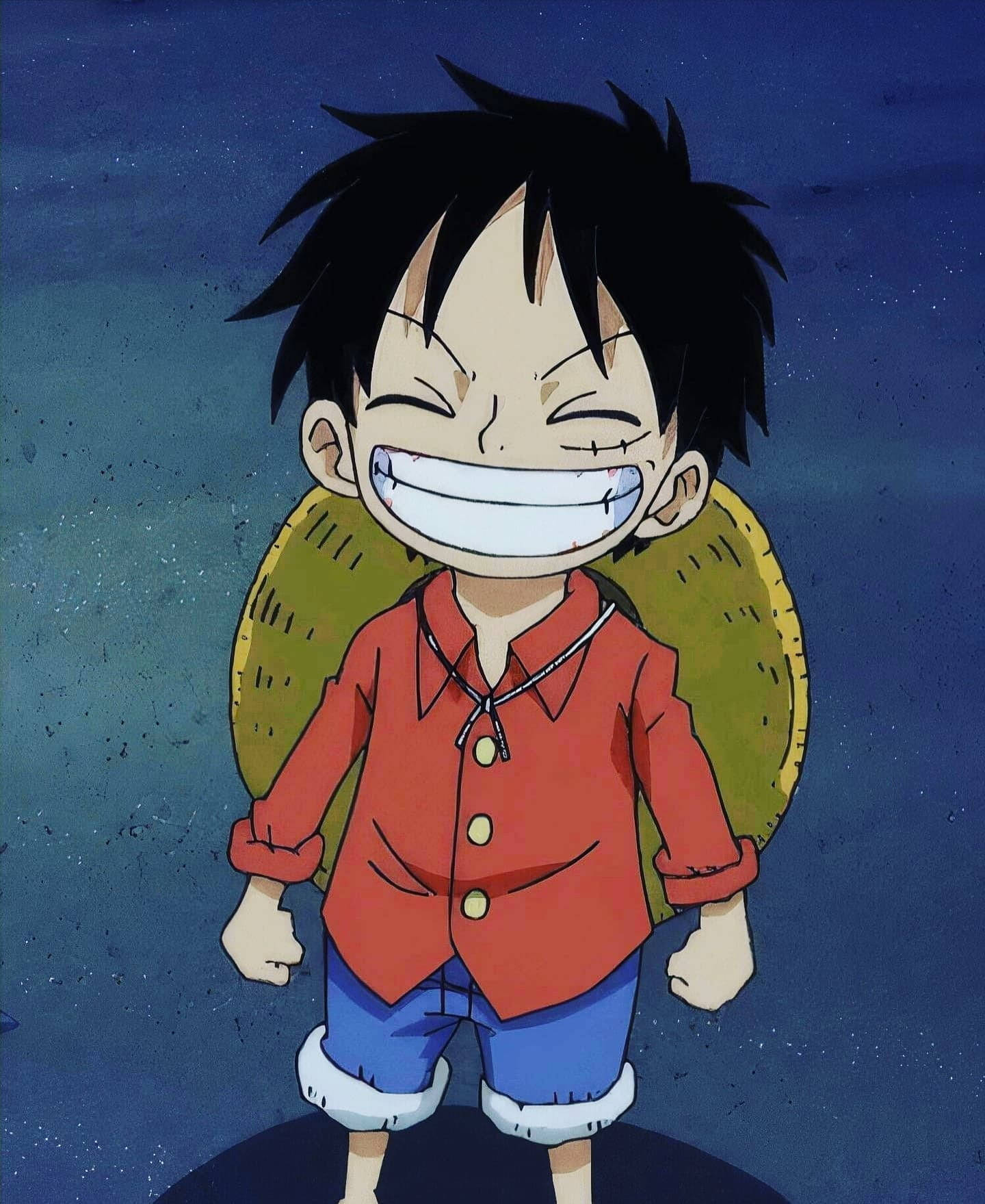Estetică tânăr Luffy adorabil Fundal