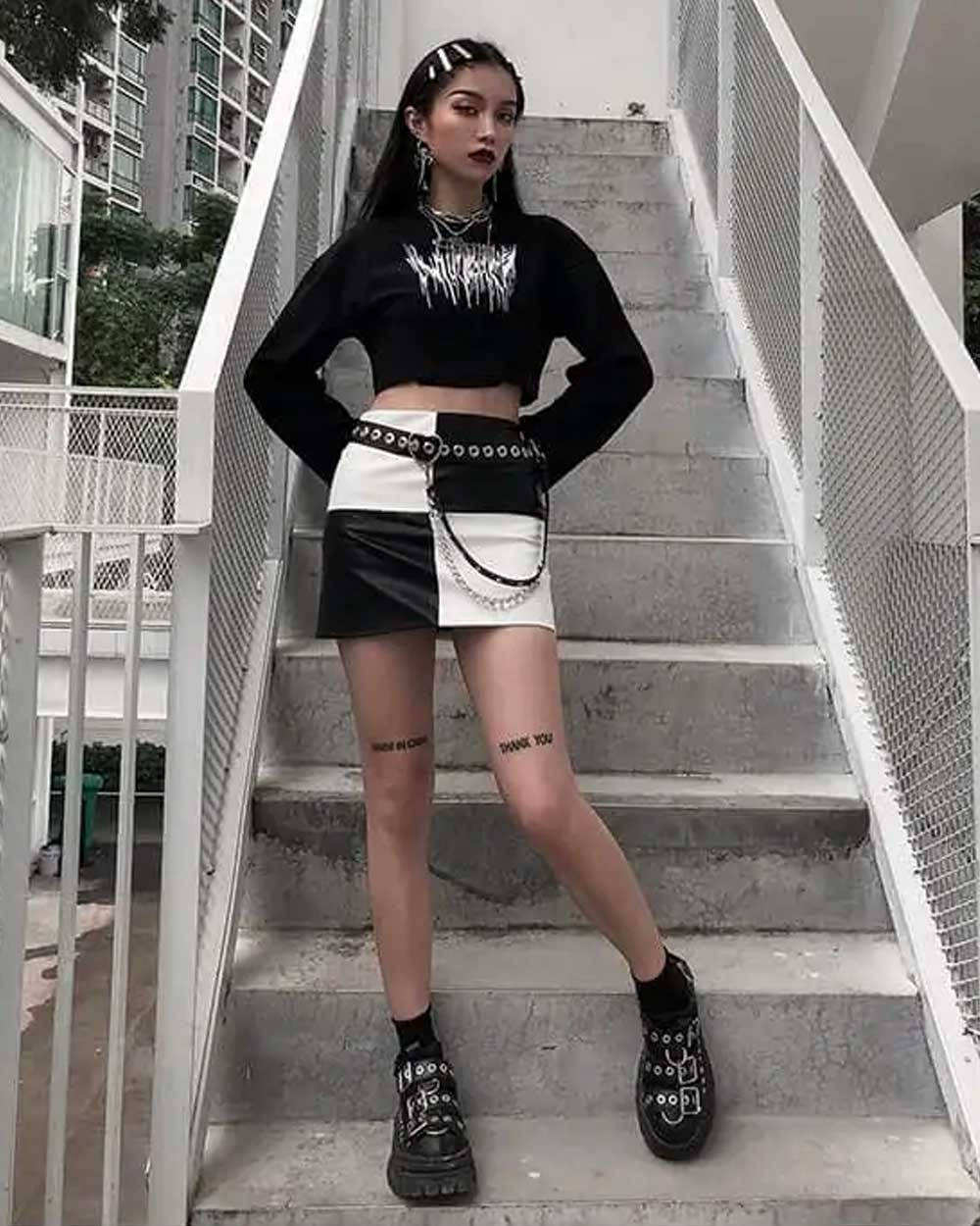 Estetică Trendy Emo Punk Fundal