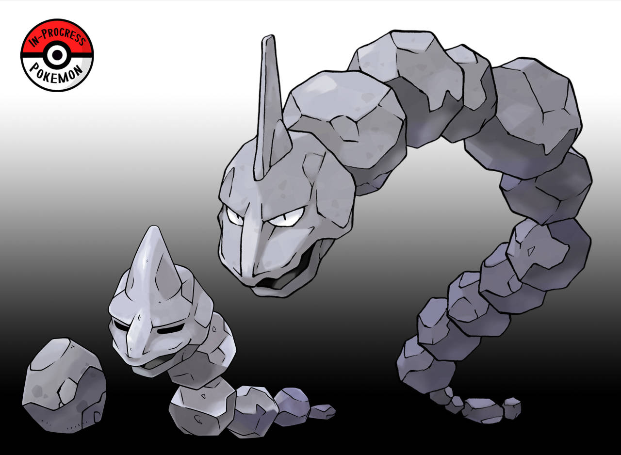 Evoluția lui Onix dintr-o piatră mică Fundal
