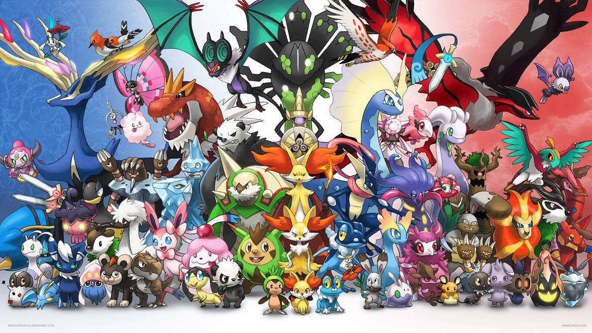 Evoluția Pokemonilor Fundal