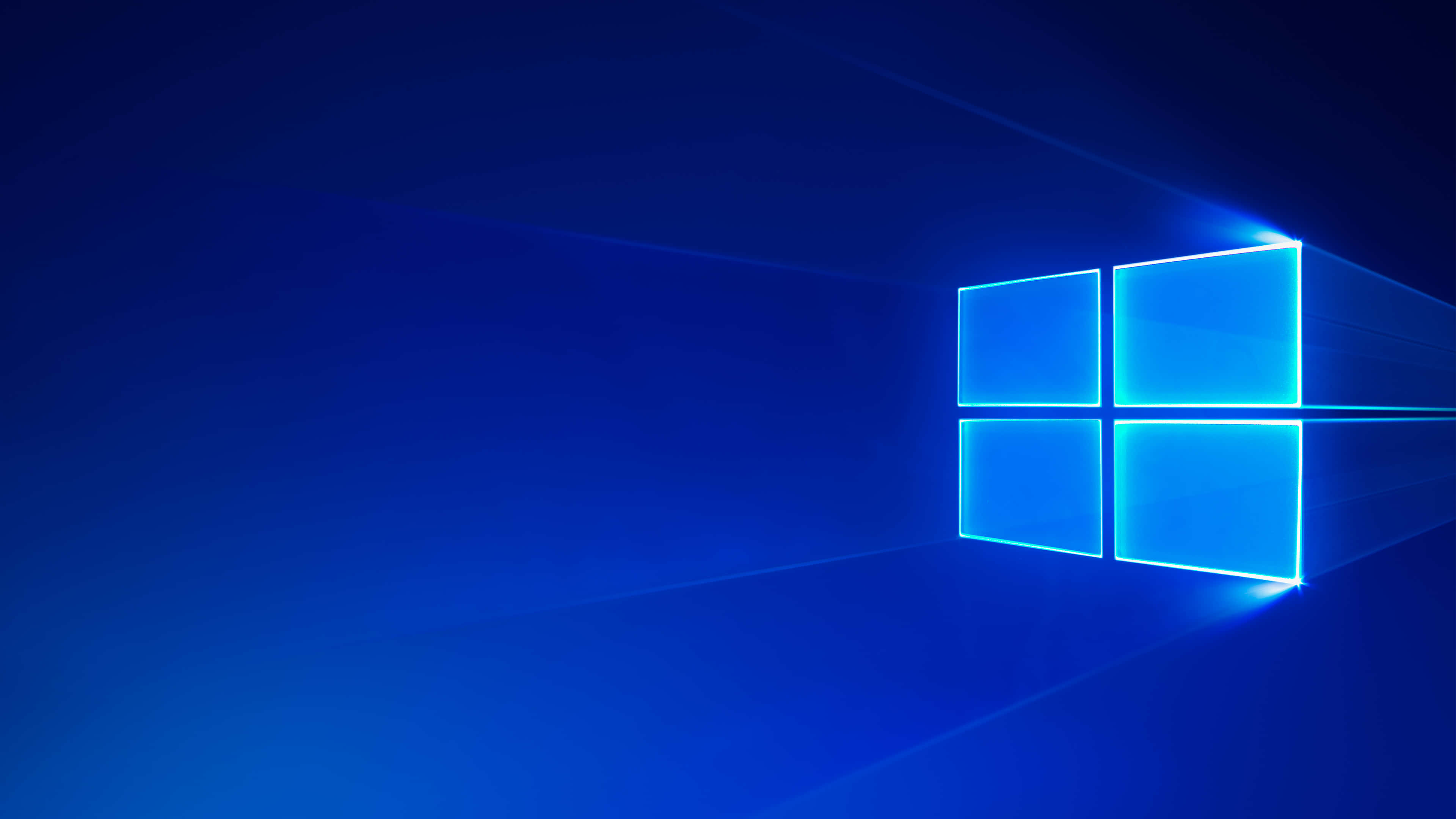 Excelent fundal albastru Windows 10 Fundal