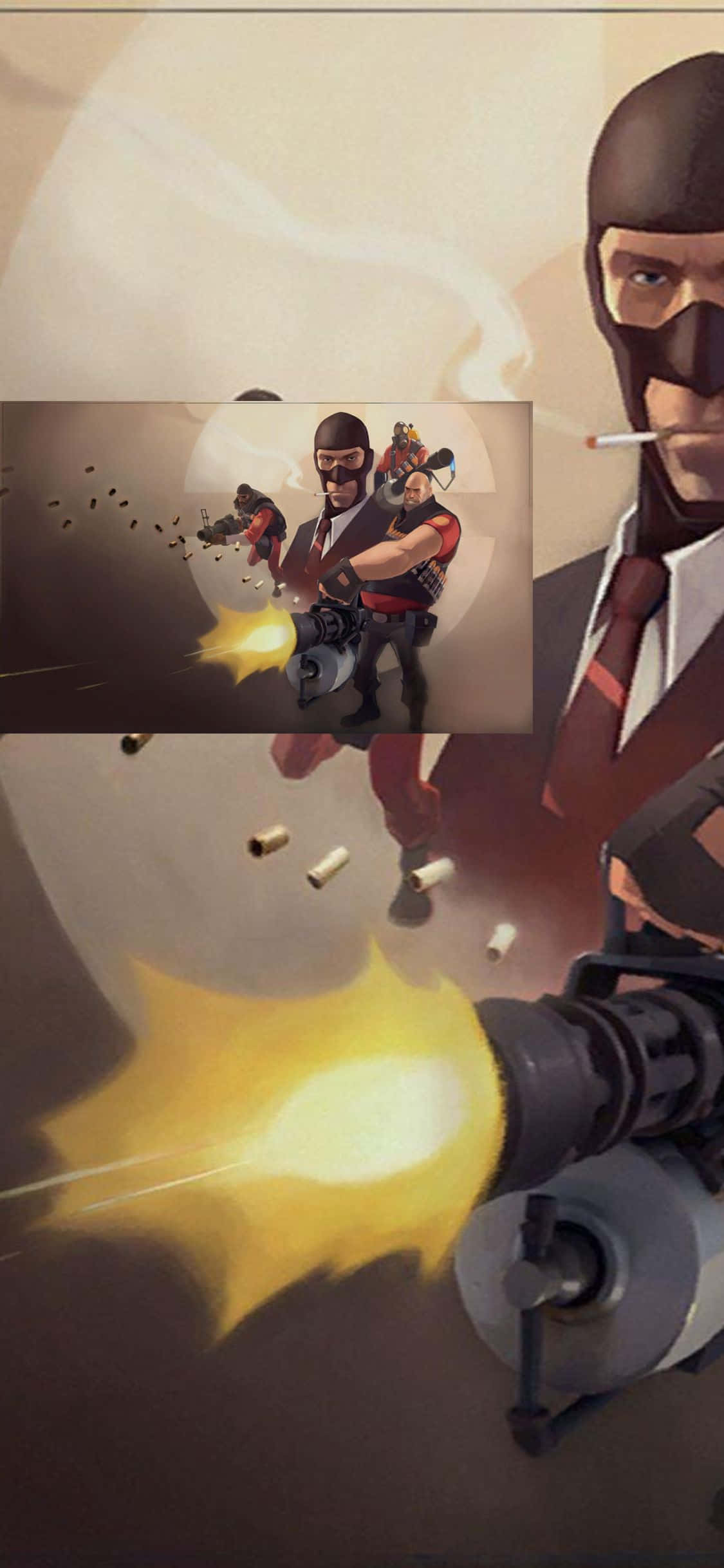 Experiența ultimă de gaming: iPhone XS și Team Fortress 2 Fundal