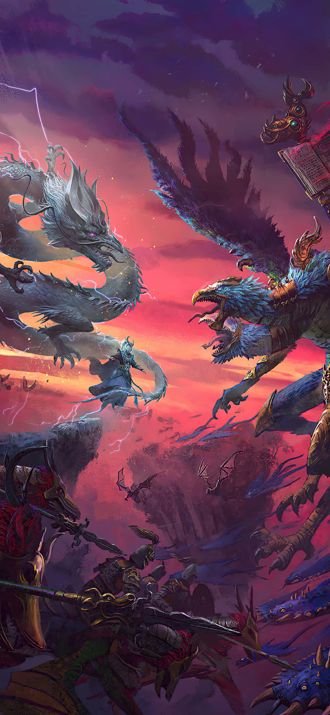 Experimentați Total War pe iPhone X Fundal
