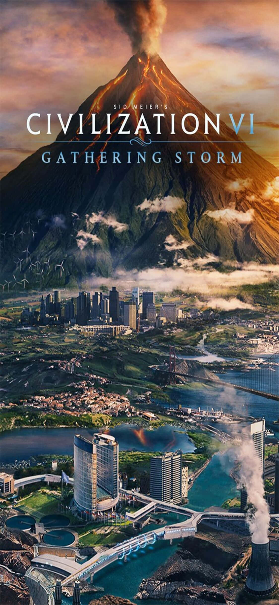 Experimentează Civilization V ca Niciodată Pe iPhone X Fundal