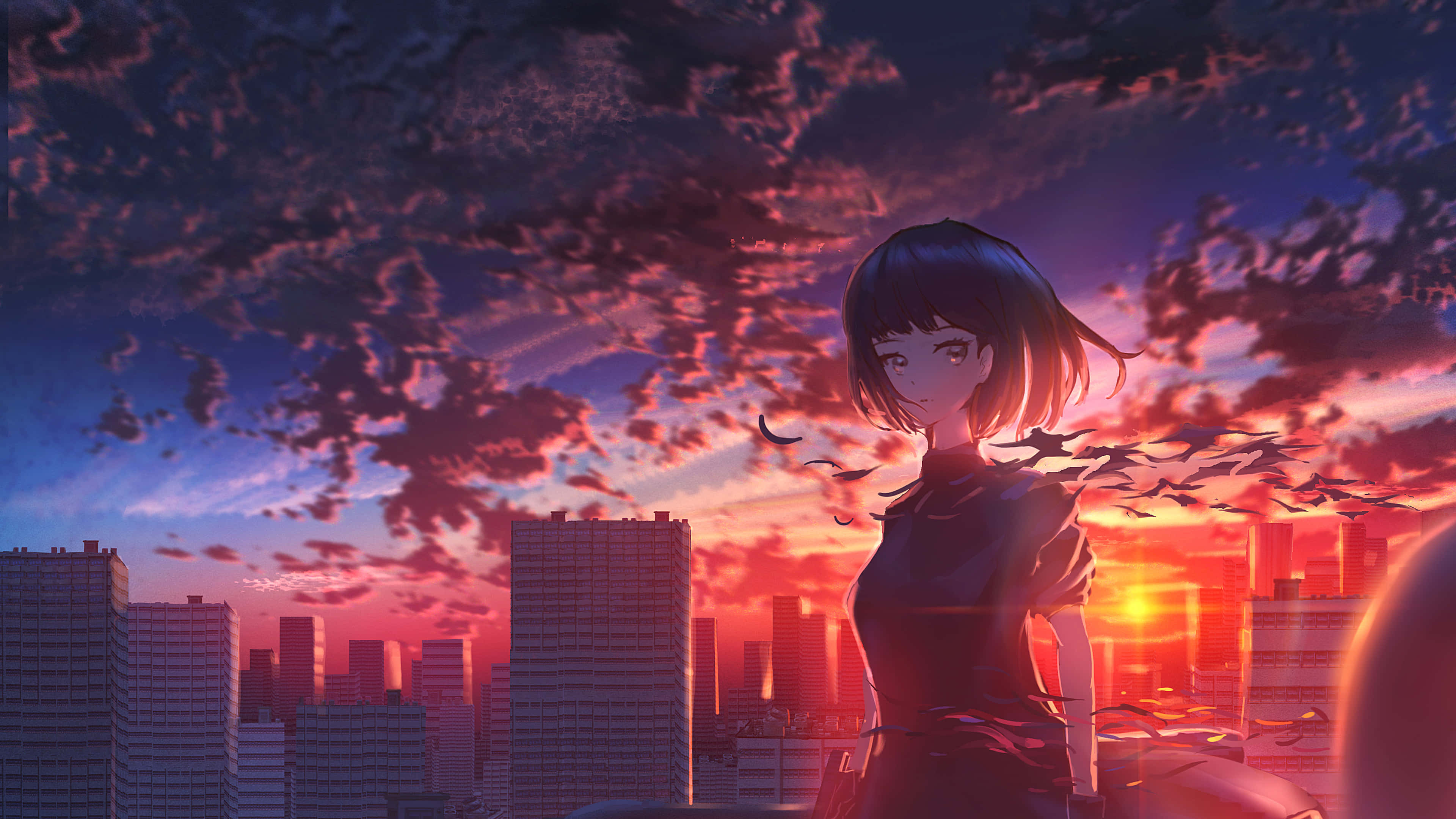 Experimentează definiția superioară cu Anime 4K Fundal