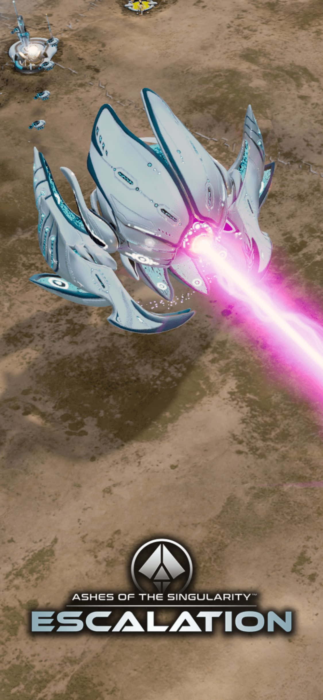 Experimentează Emoția Ashes Of The Singularity Escalation pe iPhone X-ul Tău Fundal