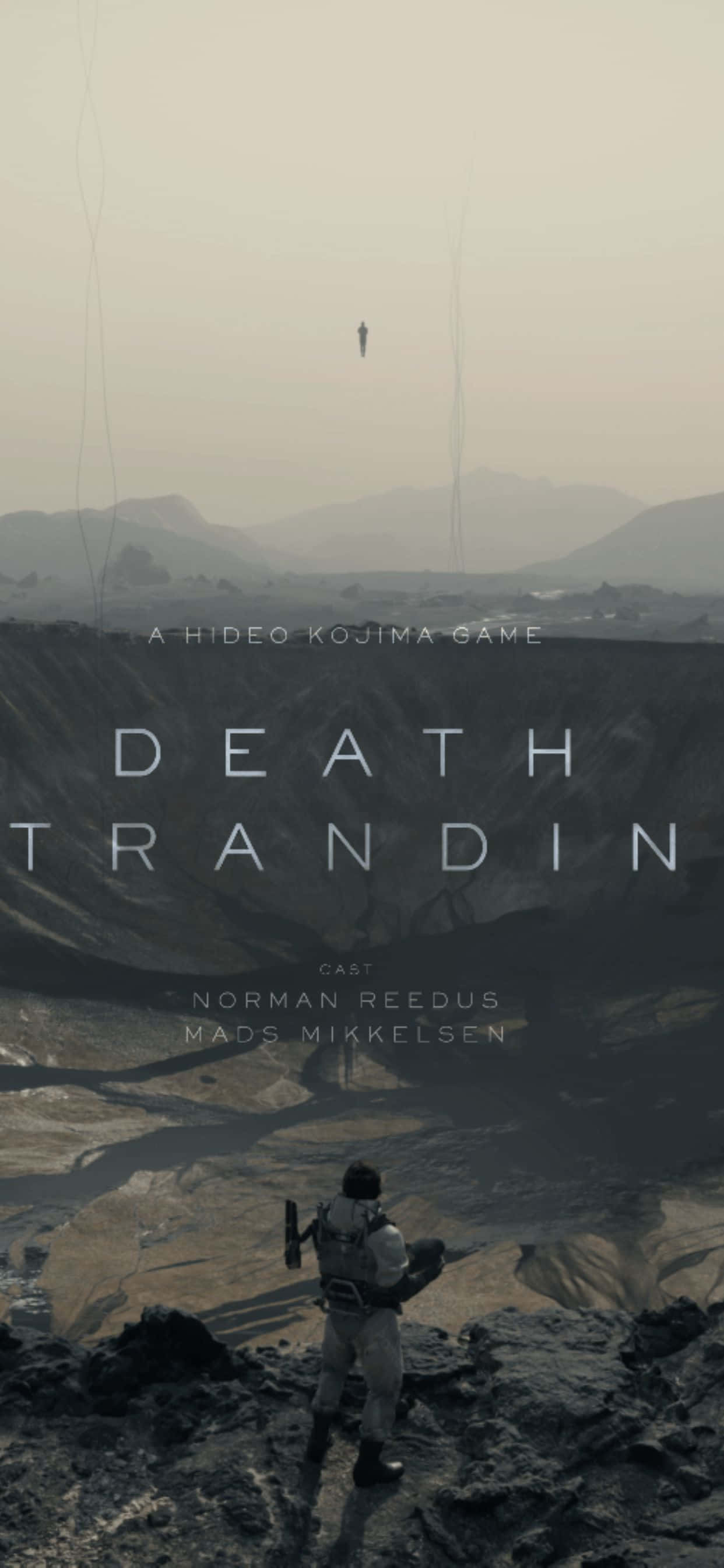 Experimentează epopea cinematografică de 8 ore a 'Death Stranding' pe un iPhone Xs Max Fundal