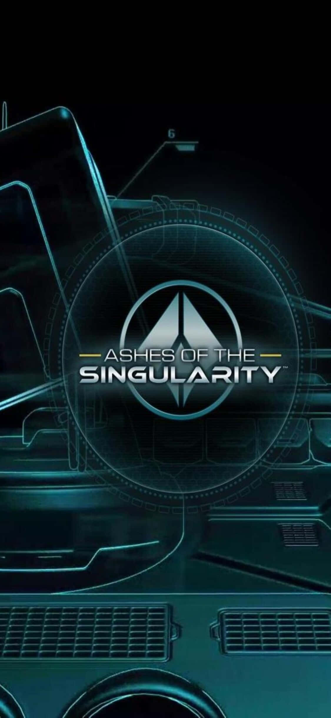 Experimentează Frumusețea Ashes Of The Singularity pe iPhone X Fundal