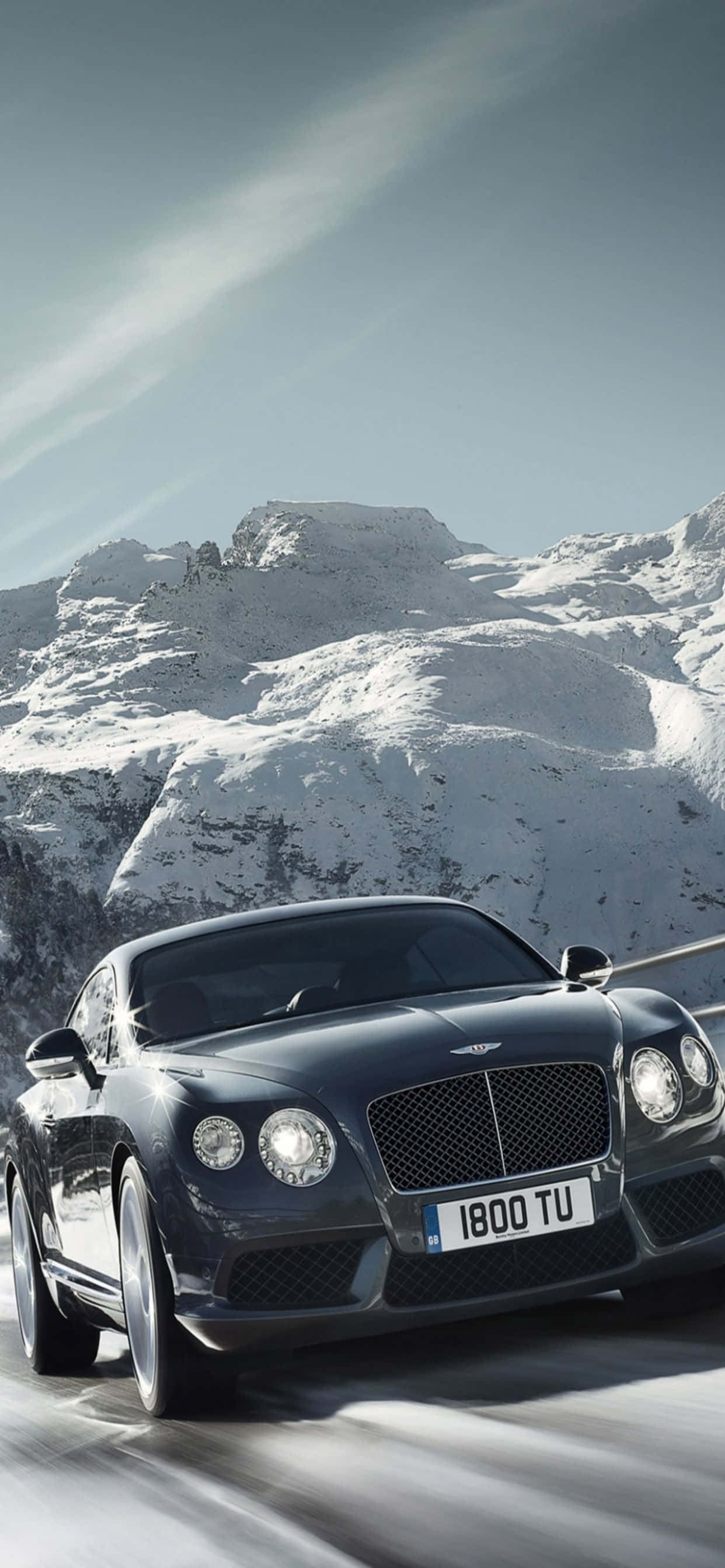 Experimentează luxul cu puterea iPhone XS Max Bentley. Fundal