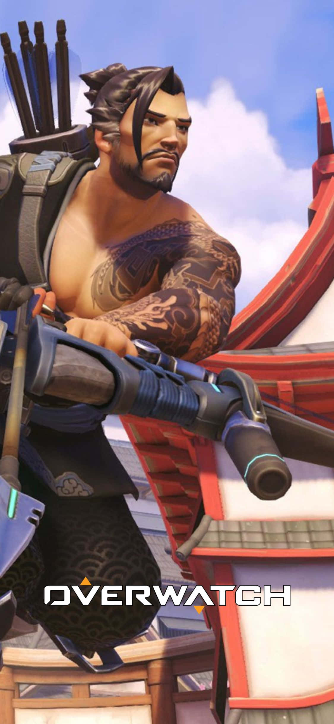 "Experimentează lore-ul impresionant al Overwatch pe iPhone X" Fundal