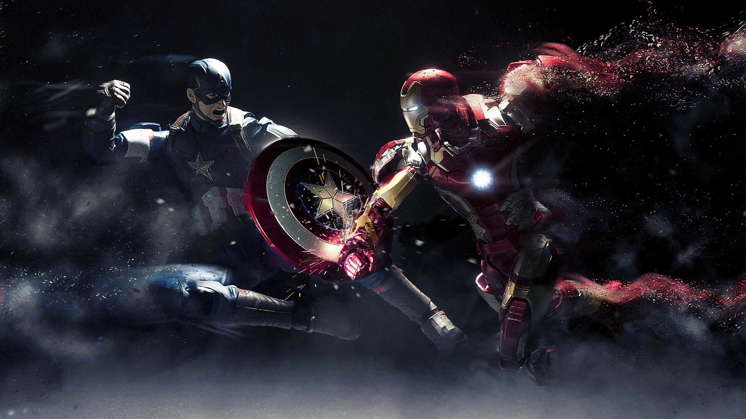 Experimentează lumea fantastică Marvel Fundal