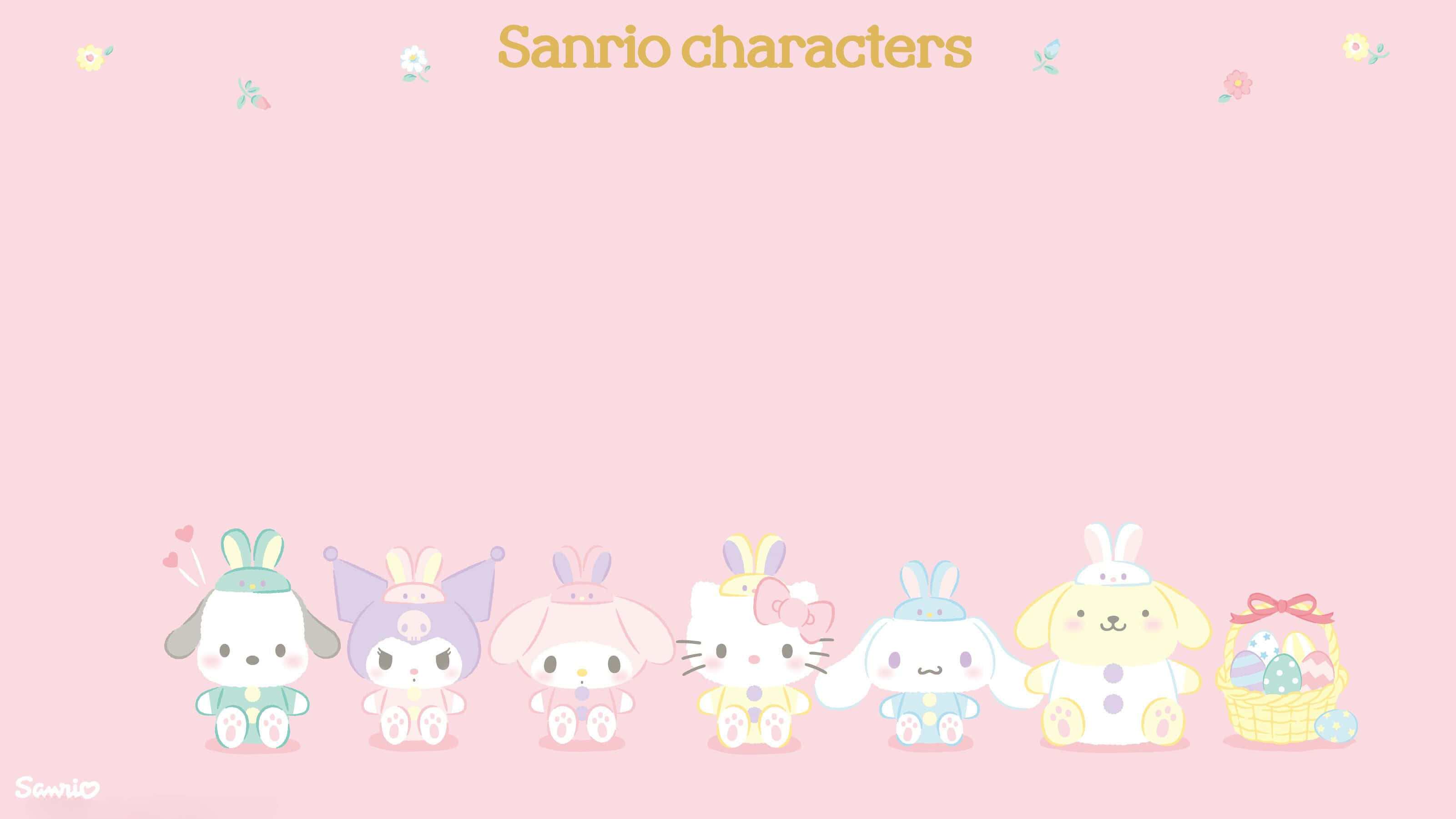 Experimentează magia Sanrio! Fundal