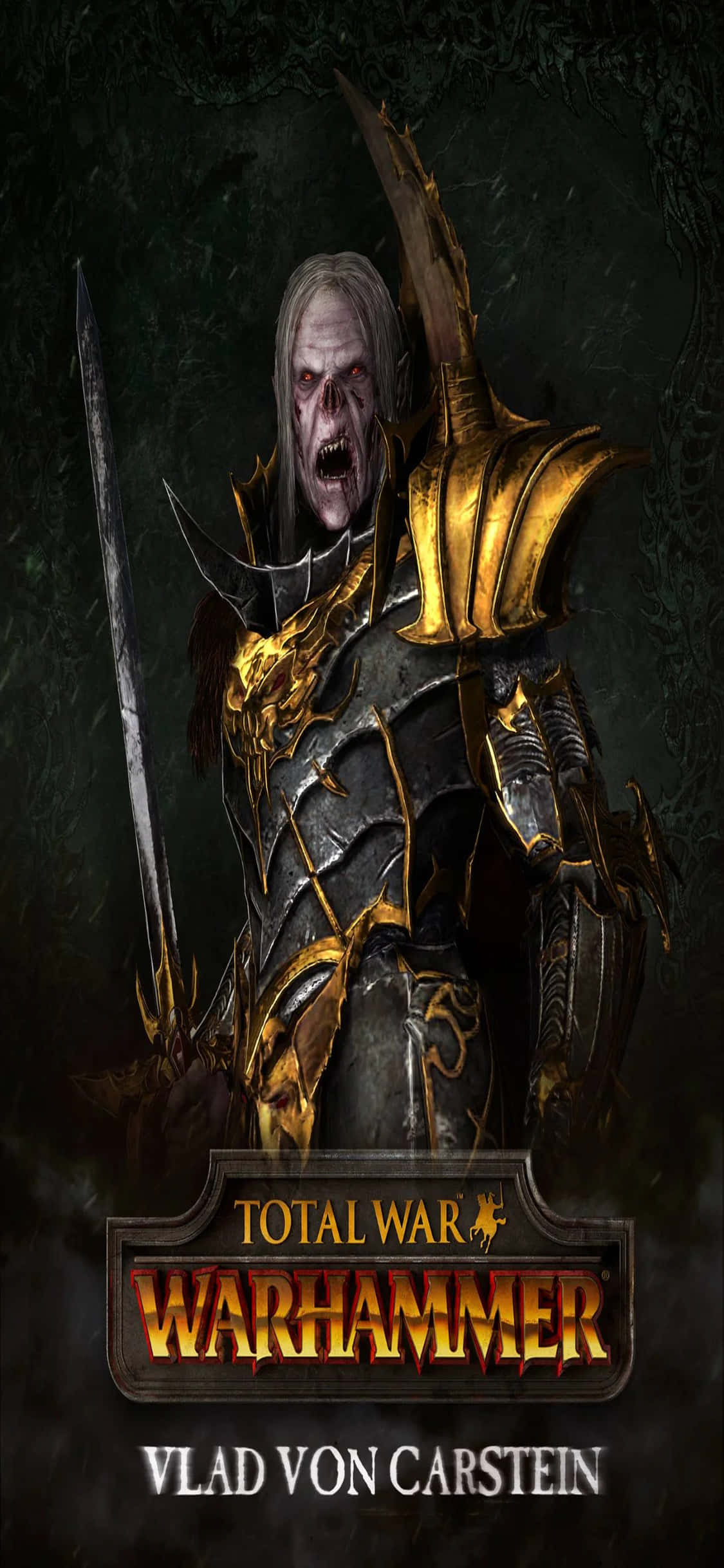 Experimentează Războiul Total și un Vast Univers Warhammer pe iPhone X Fundal