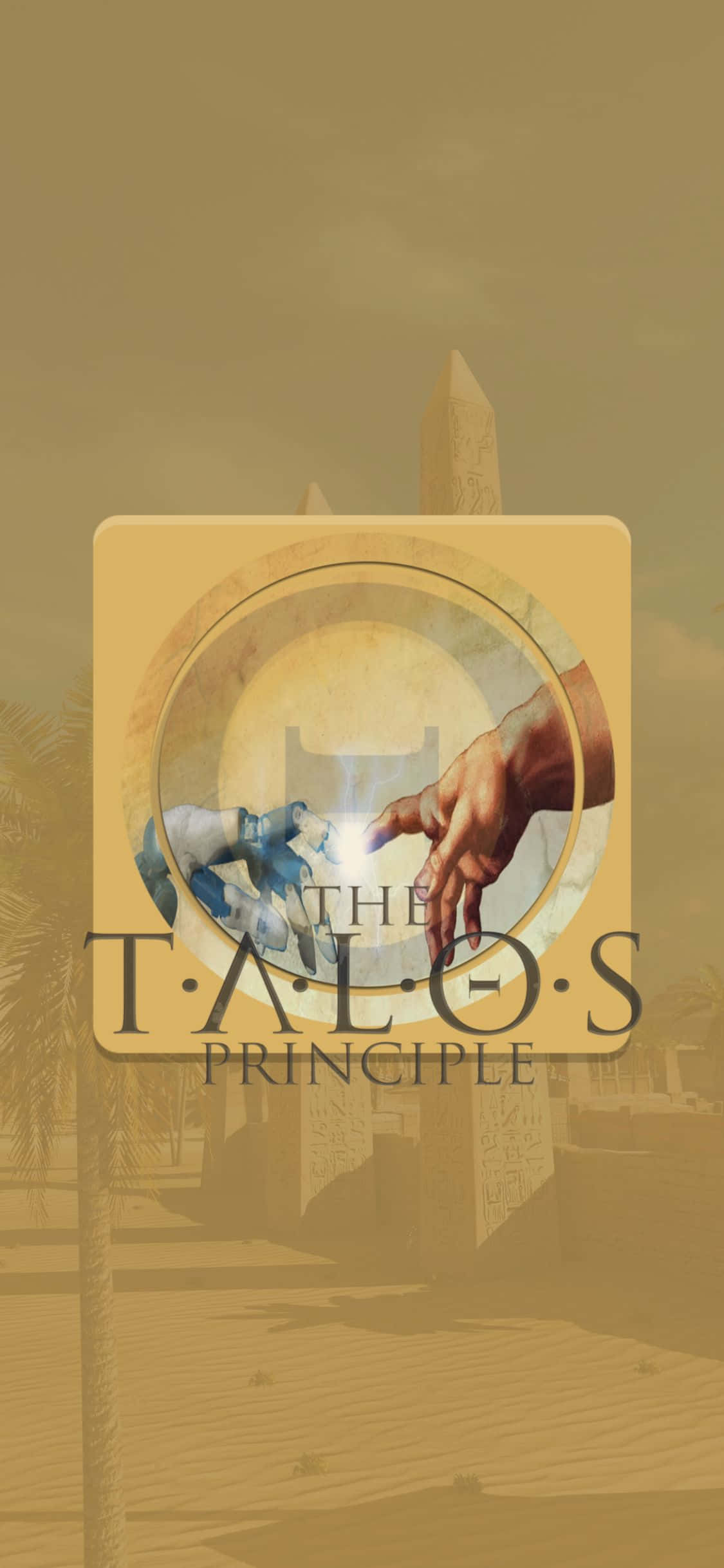 Experimentează Talos Principle pe iPhone Xs Fundal