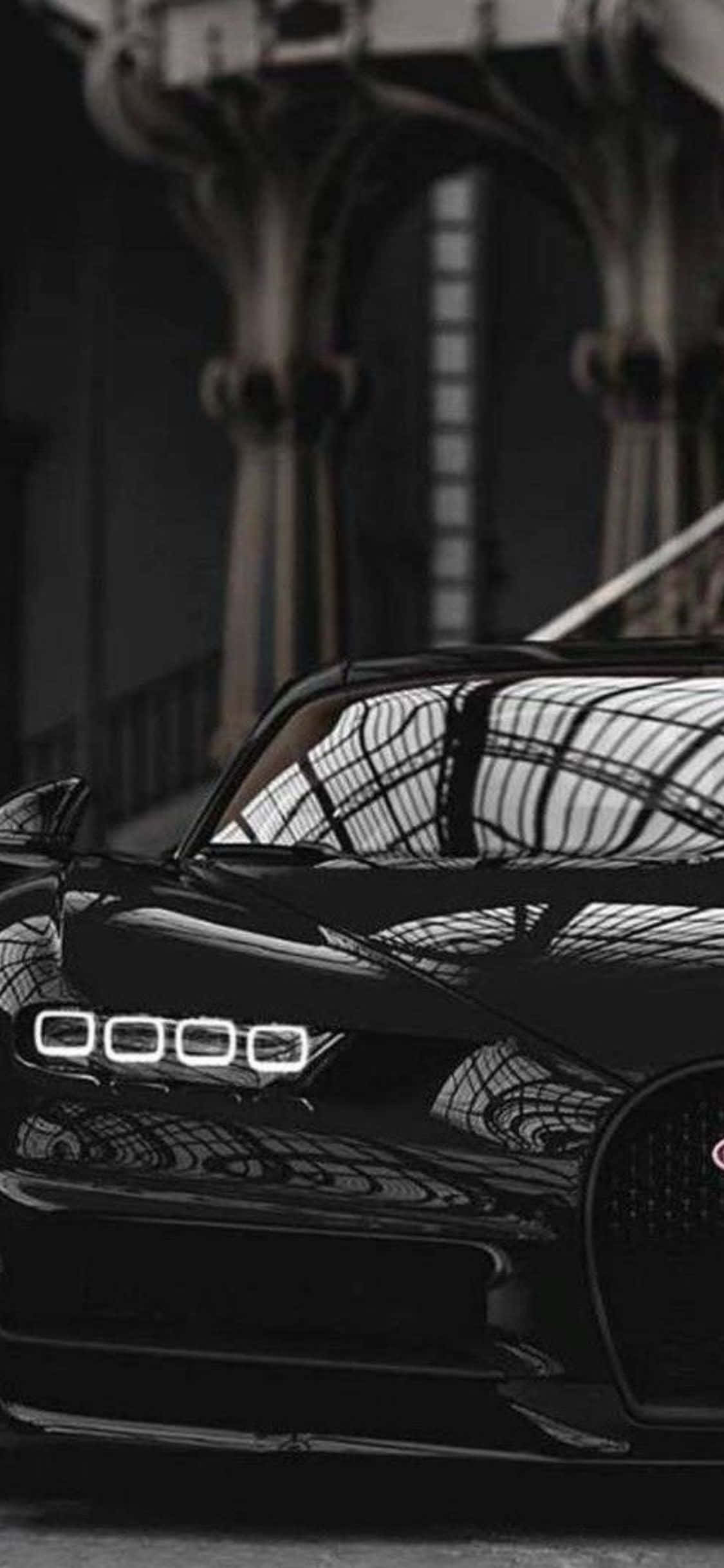 Experimentează viteza cu noul iPhone Xs și Bugatti Chiron Fundal